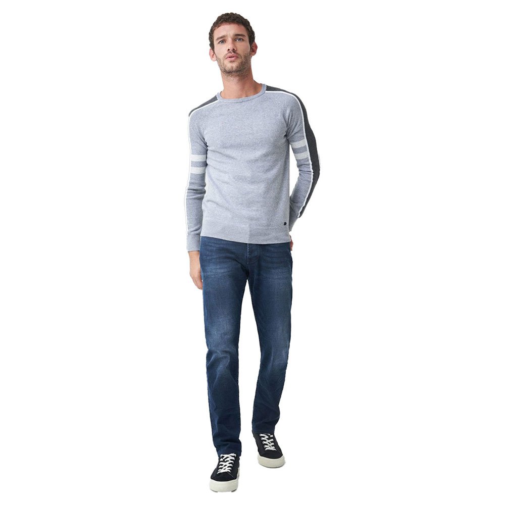 Salsa Jeans 124624-309 / Pullover M Gray günstig online kaufen