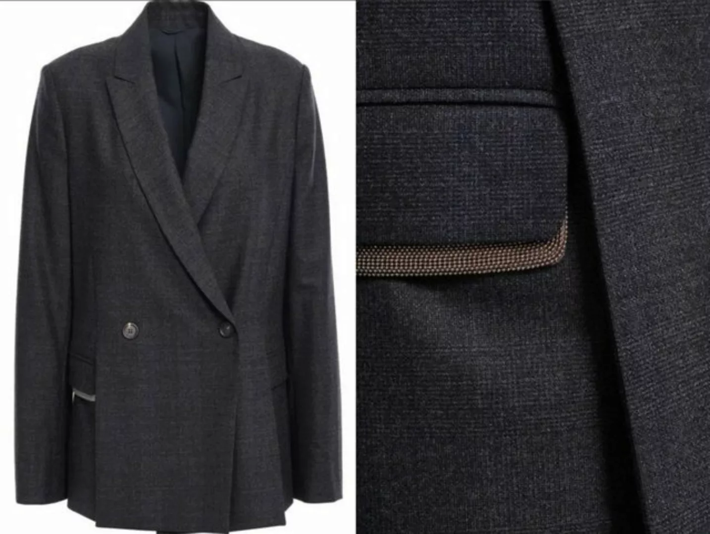 BRUNELLO CUCINELLI Jackenblazer BRUNELLO CUCINELLI Double-breasted Bead-Emb günstig online kaufen