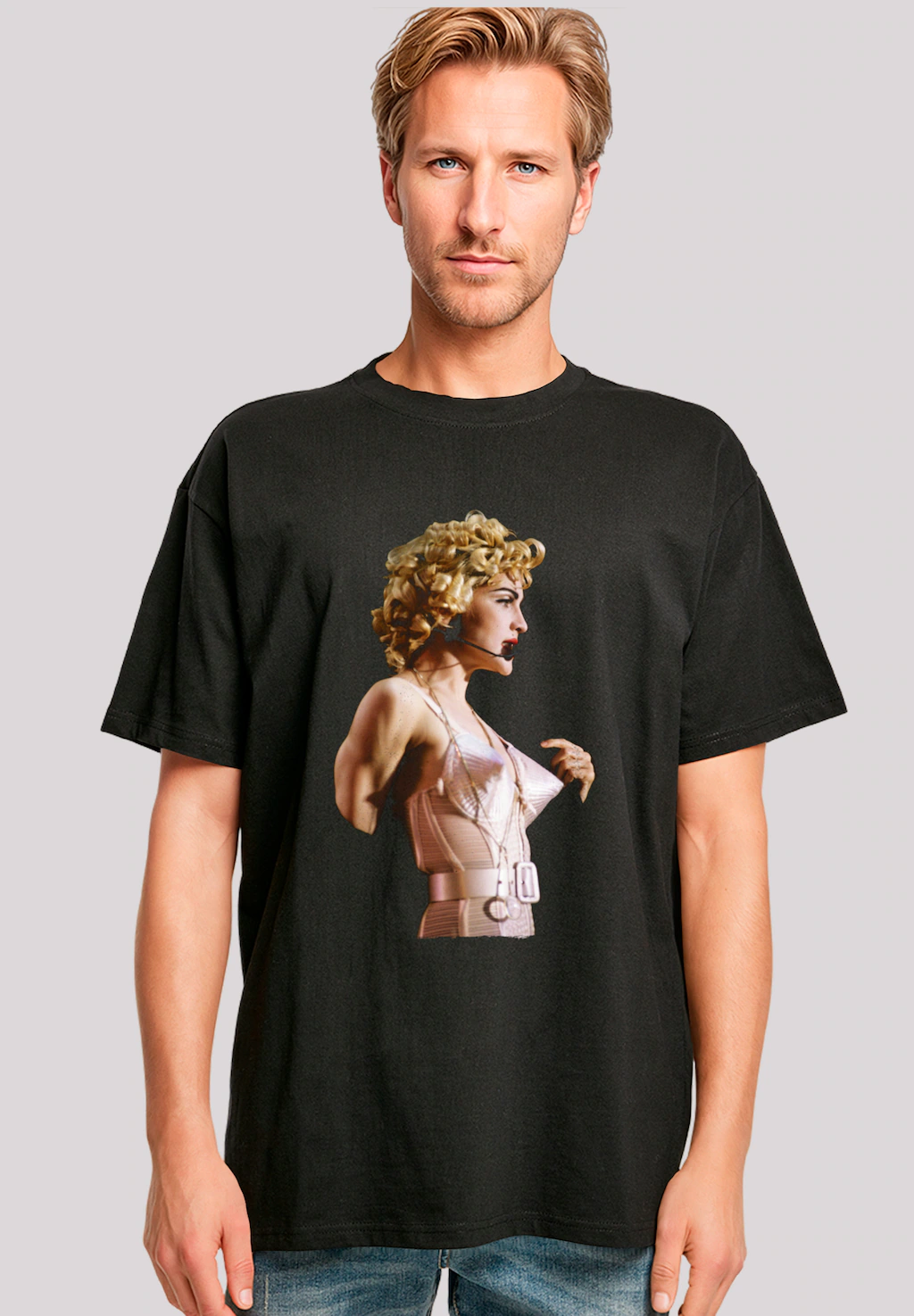 F4NT4STIC T-Shirt "Madonna In Pink Cone Blonde Ambition Tour 1990", Premium günstig online kaufen