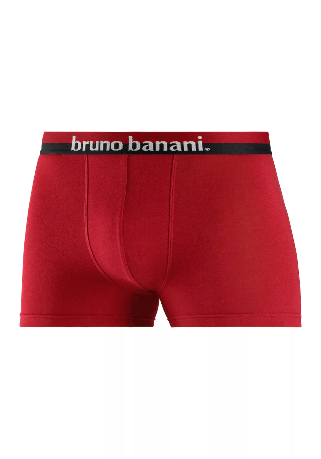 Bruno Banani Boxer, (Packung, 4 St.), mit erhabenem Logo-Druck auf dem Bund günstig online kaufen