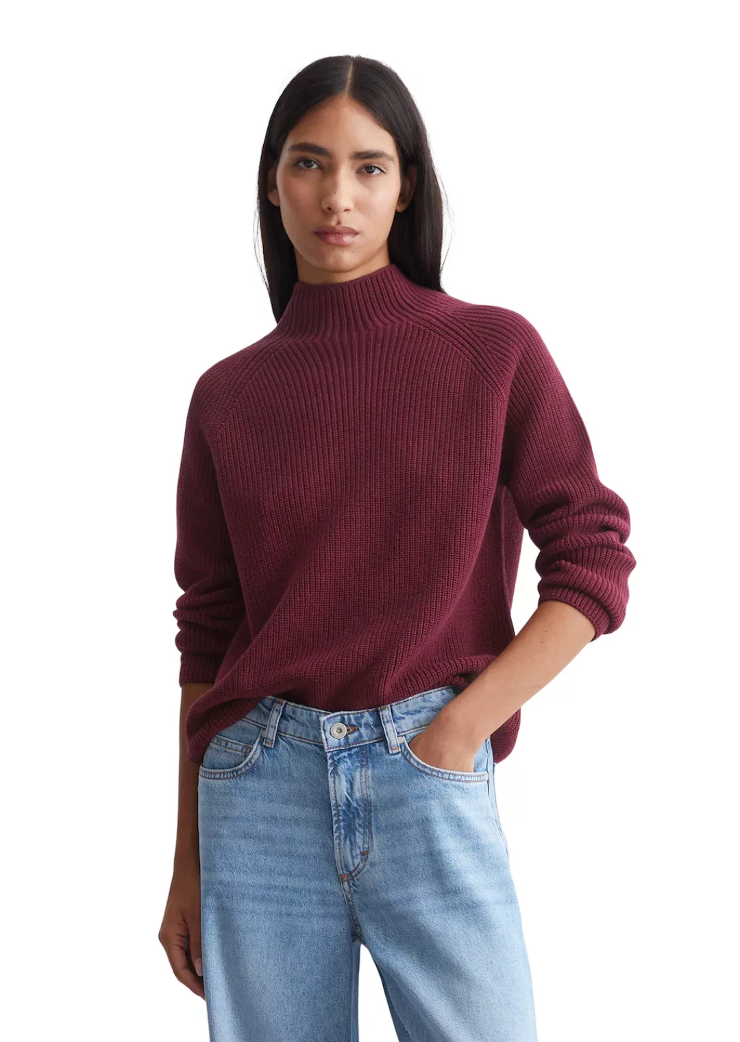 Marc OPolo Strickpullover "aus Organic Cotton" günstig online kaufen