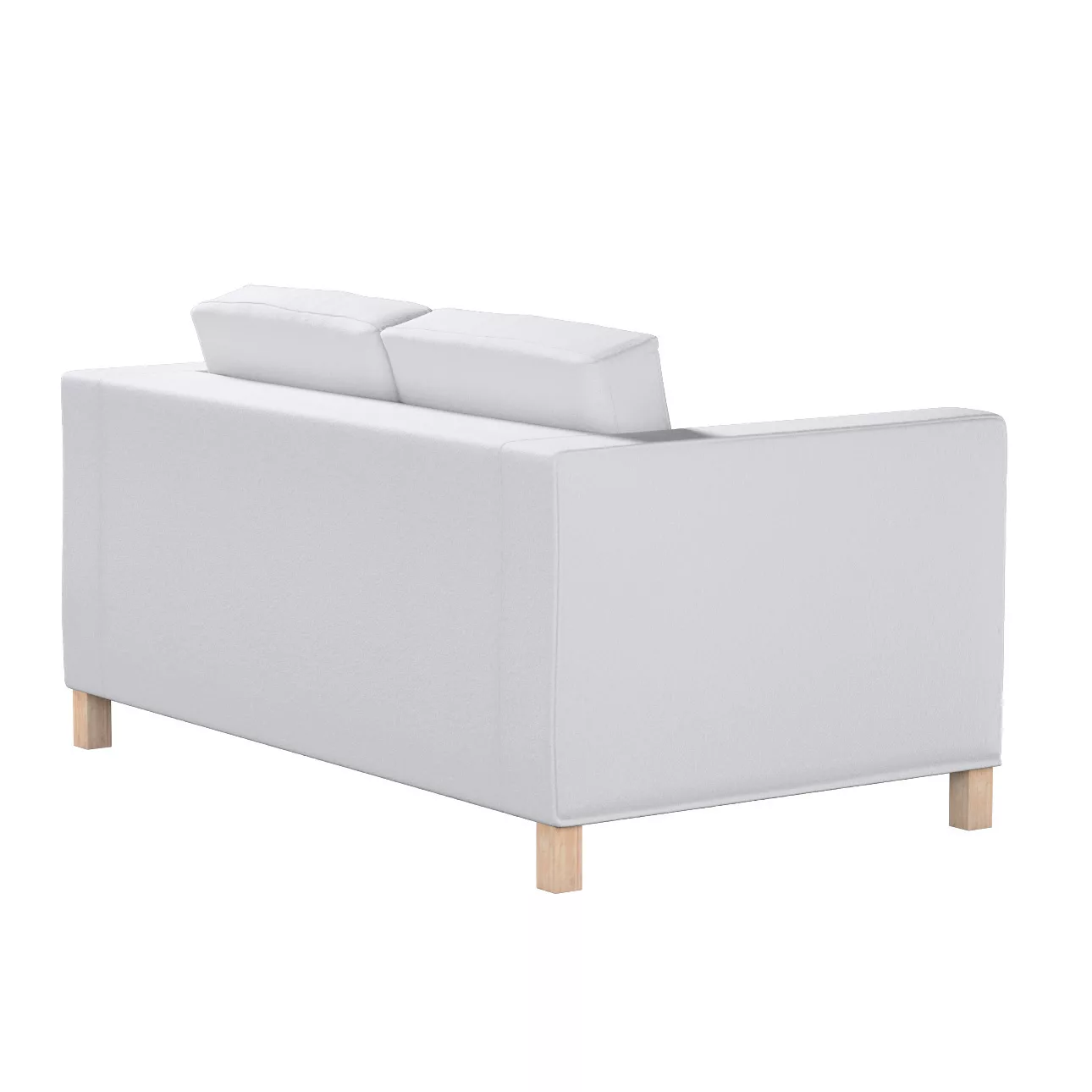 Bezug für Karlanda 2-Sitzer Sofa nicht ausklappbar, kurz, weiß, 60cm x 30cm günstig online kaufen