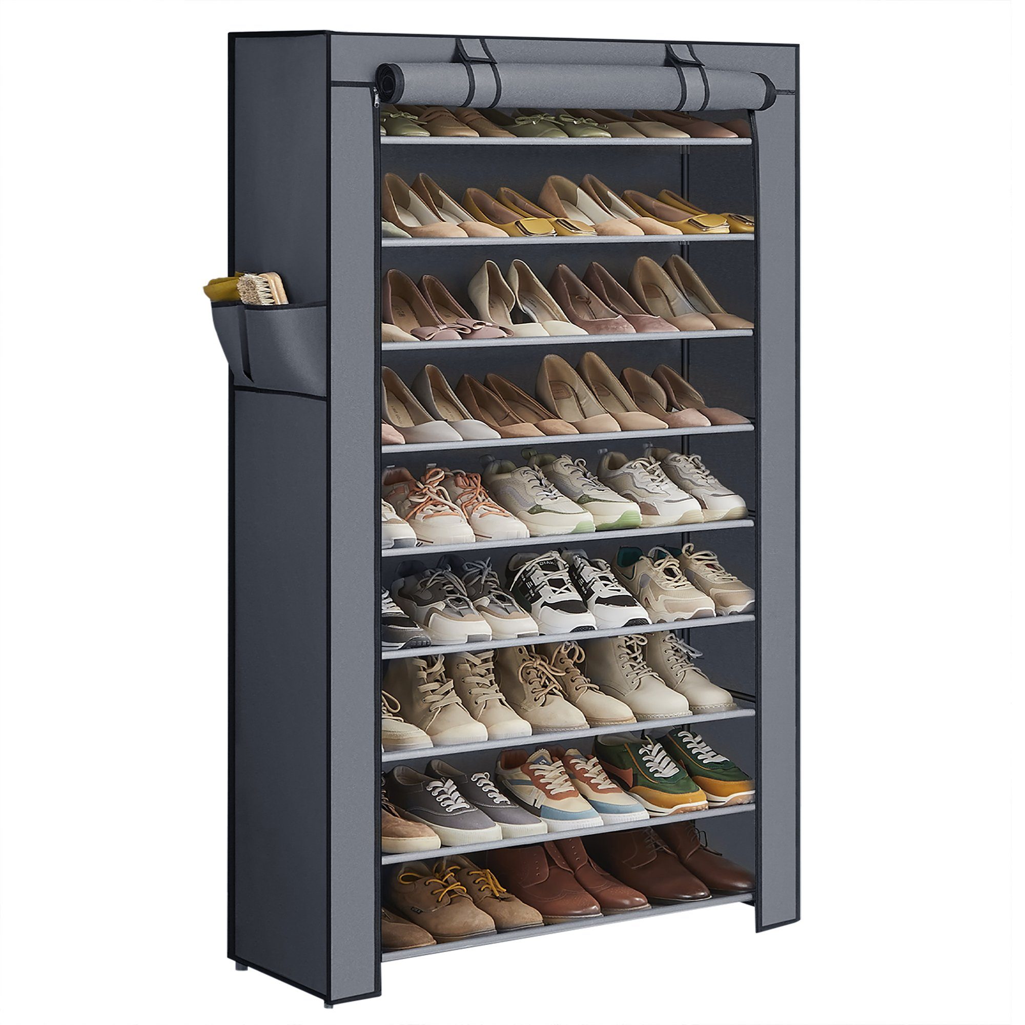 SONGMICS Schuhregal Schuhschrank, 10 Ebenen, für günstig online kaufen