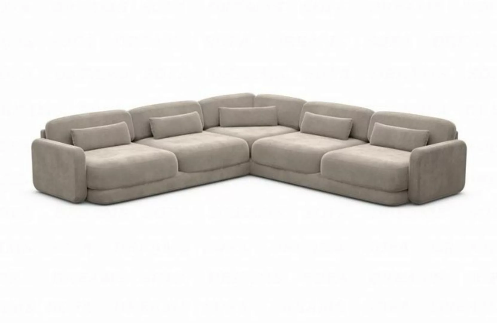 Sofa Dreams Ecksofa Polster Ecksofa Stoff Modern Eck Couch Eckcouch Valenci günstig online kaufen