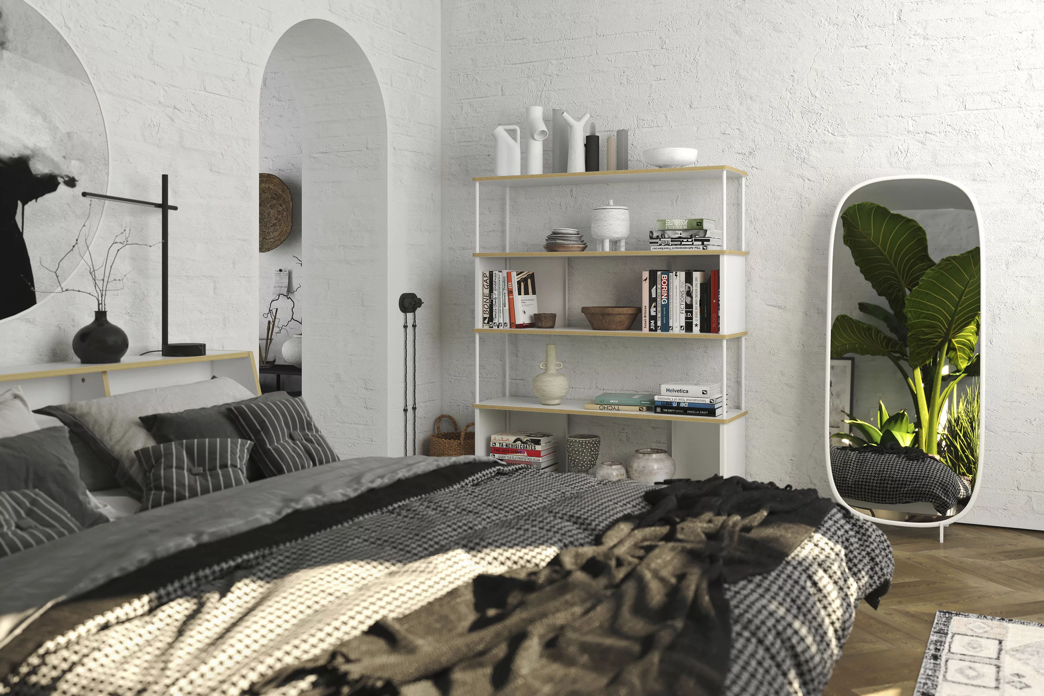 Müller SMALL LIVING Bett "Slope", in 3 Breiten, ausgezeichnet mit dem Germa günstig online kaufen
