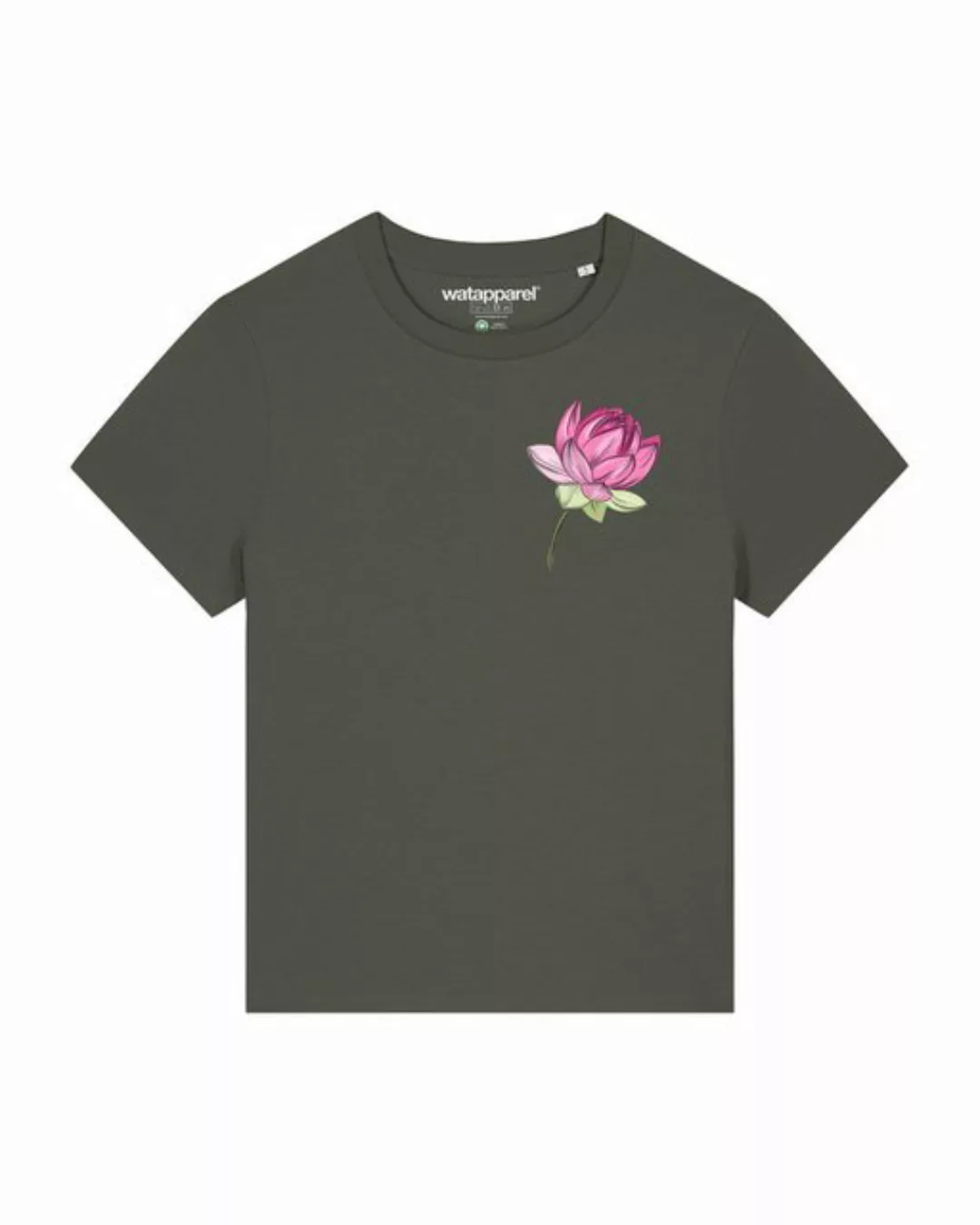 wat? Apparel Print-Shirt Blume (1-tlg) günstig online kaufen