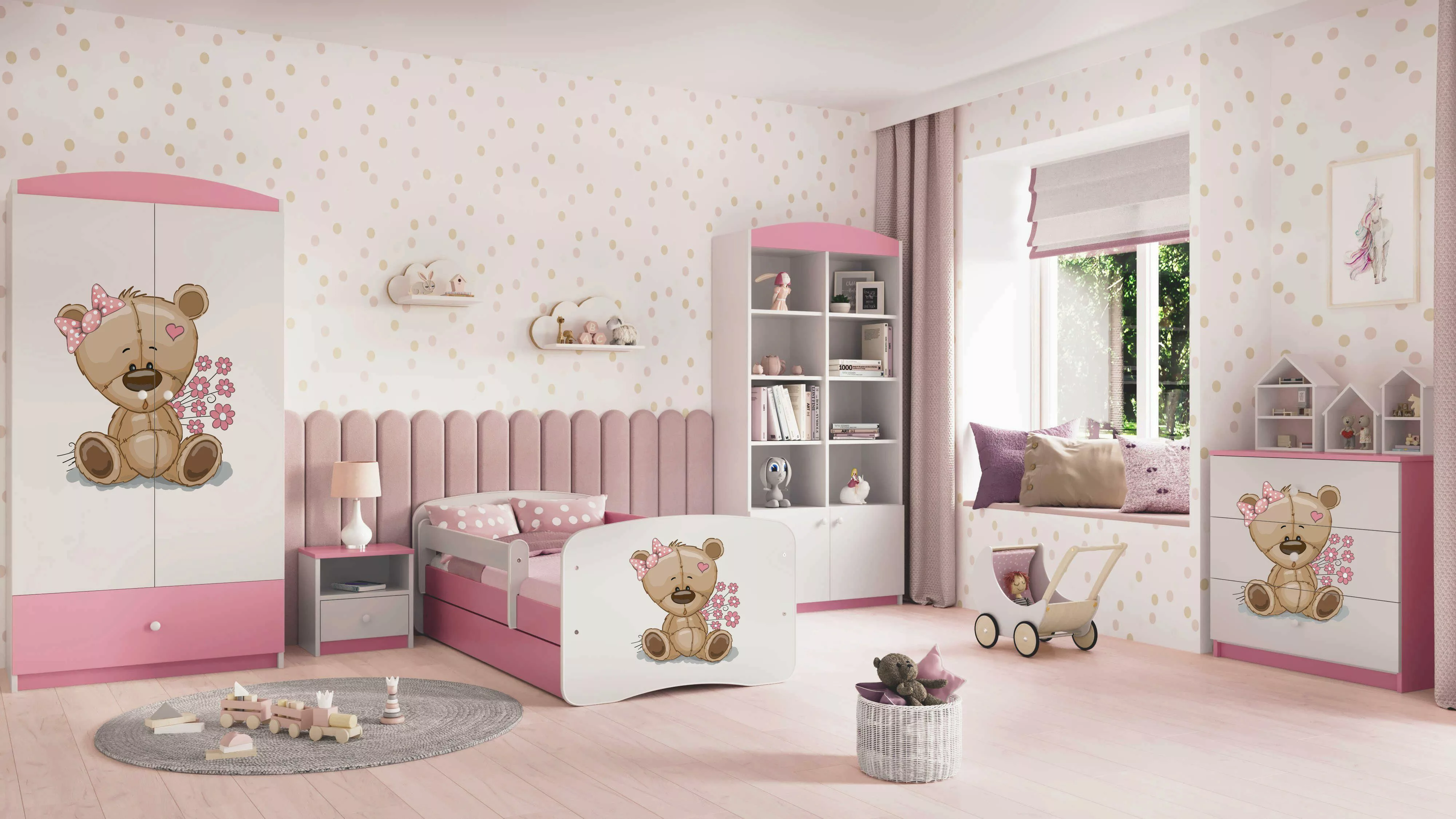 Bjird Kinderbett Babydream 180x80 cm 160x80 günstig online kaufen