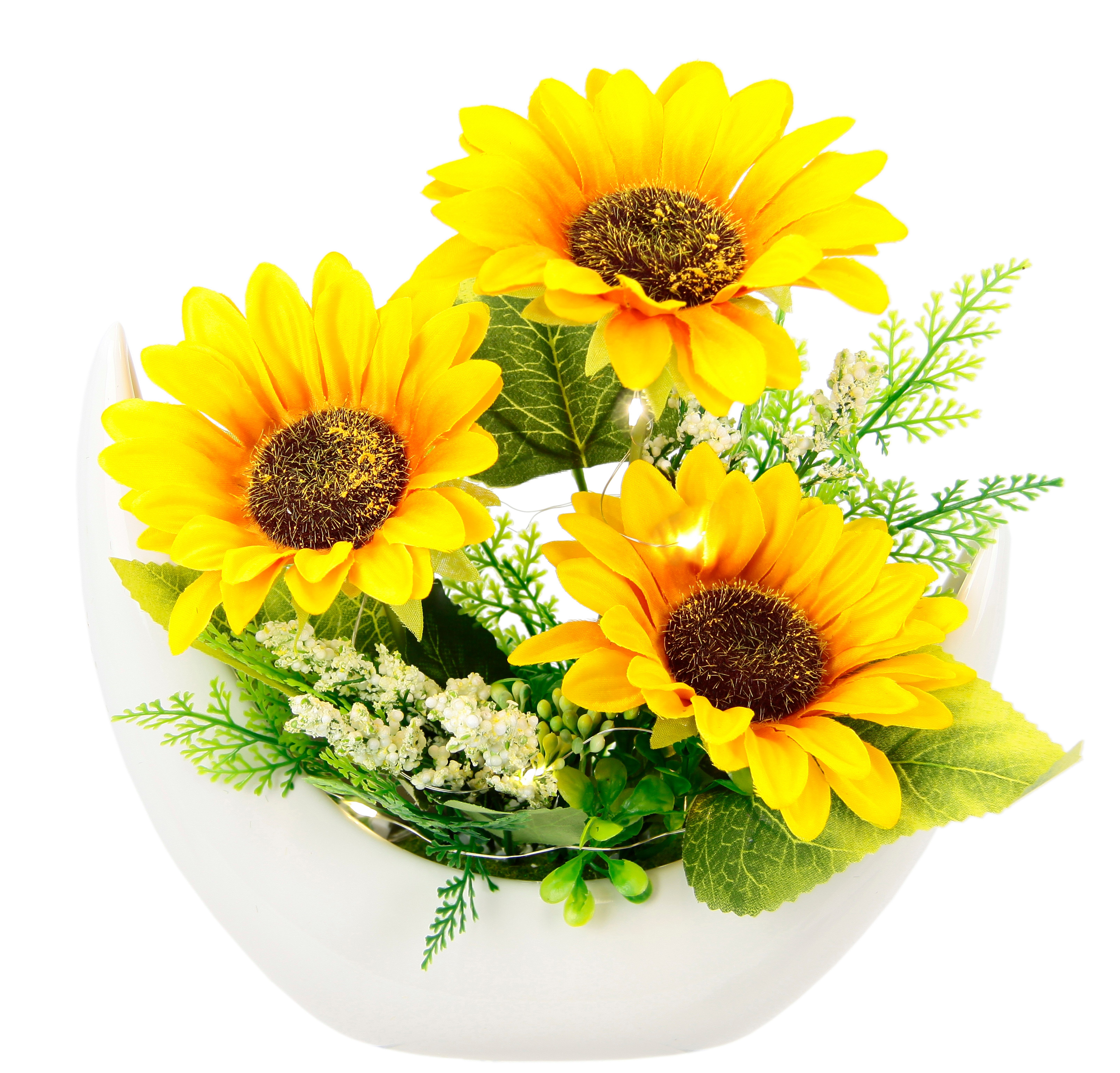 Kunstblume Arrangement Sonnenblumen, I.GE.A., Höhe 26 günstig online kaufen