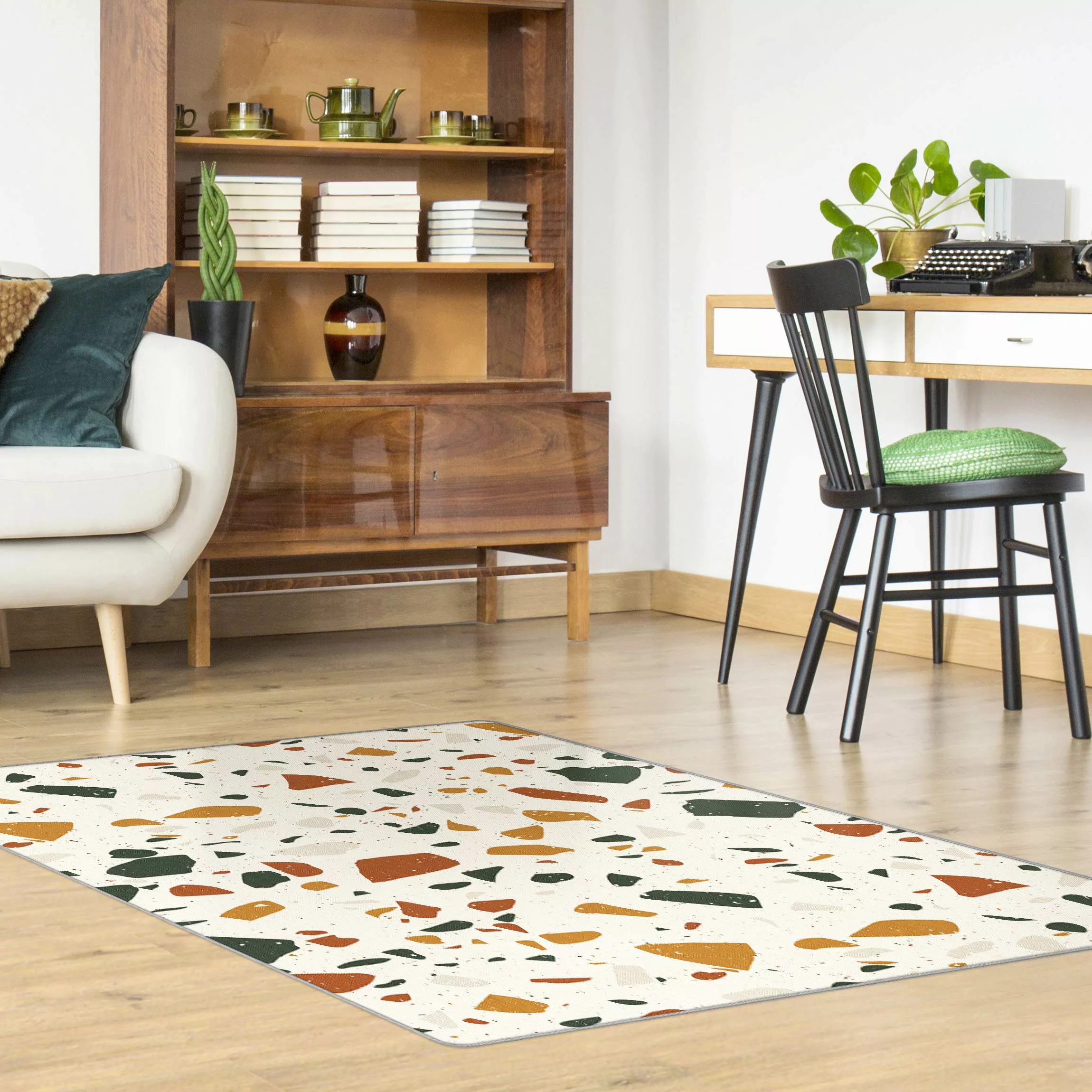 Teppich Detailliertes Terrazzo Muster Livorno günstig online kaufen