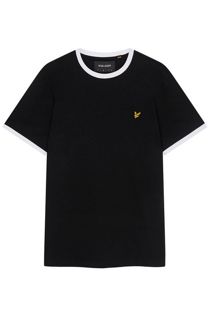 Lyle & Scott T-Shirt Mit Kontrastierender Zierleiste günstig online kaufen