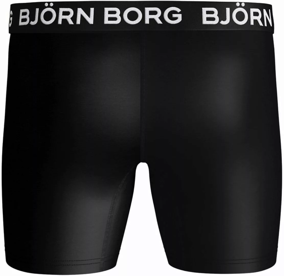 Bjorn Borg Performance Boxershorts 3-Pack Schwarz  - Größe XXL günstig online kaufen