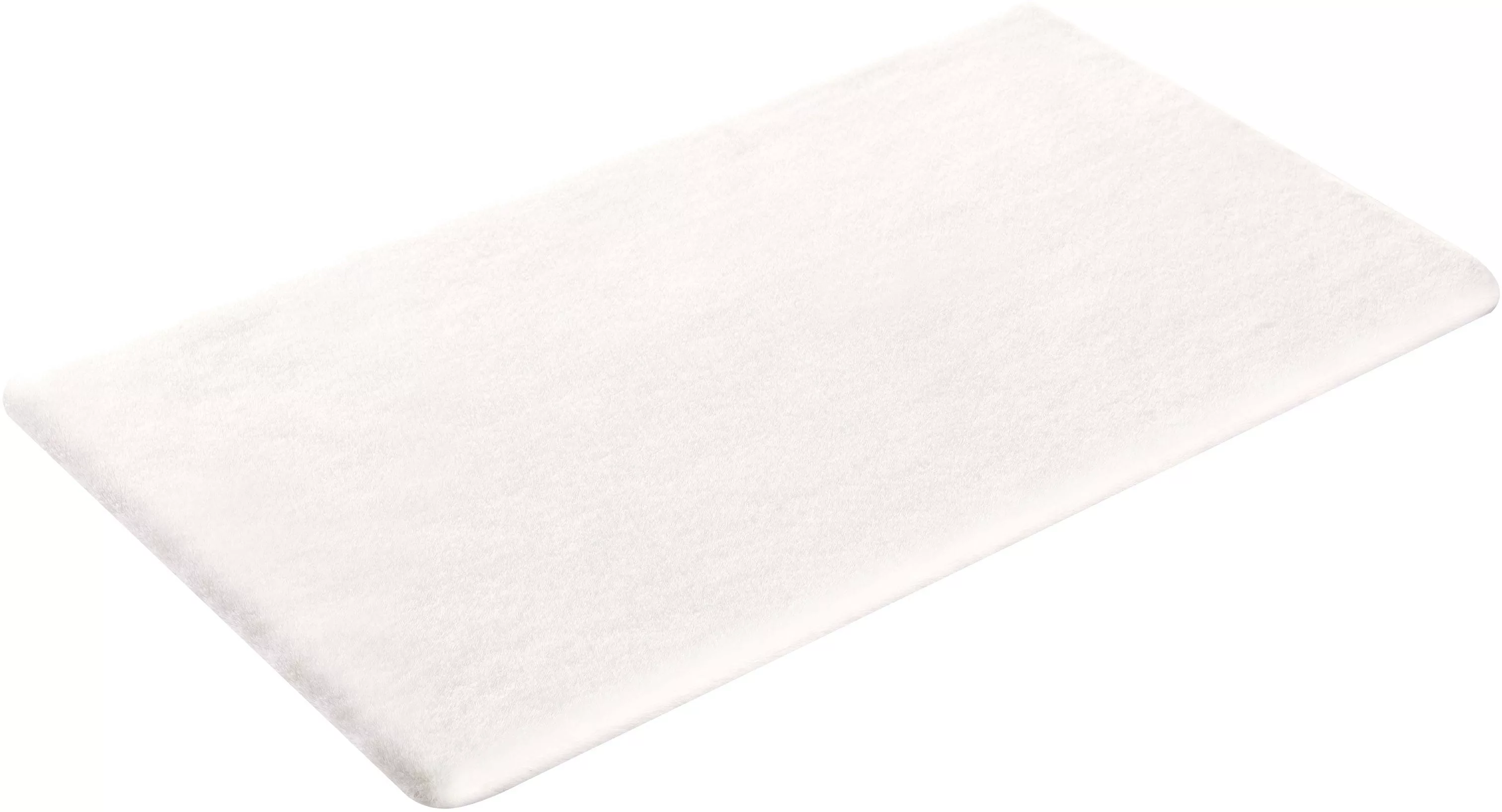 my home Badematte »Valeria, Kaninchenfell-Haptik«, rutschhemmend beschichte günstig online kaufen