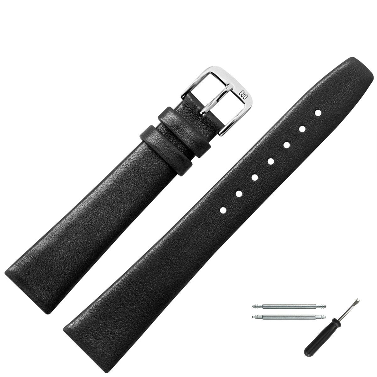 MARBURGER Uhrenarmband 16mm Leder günstig online kaufen