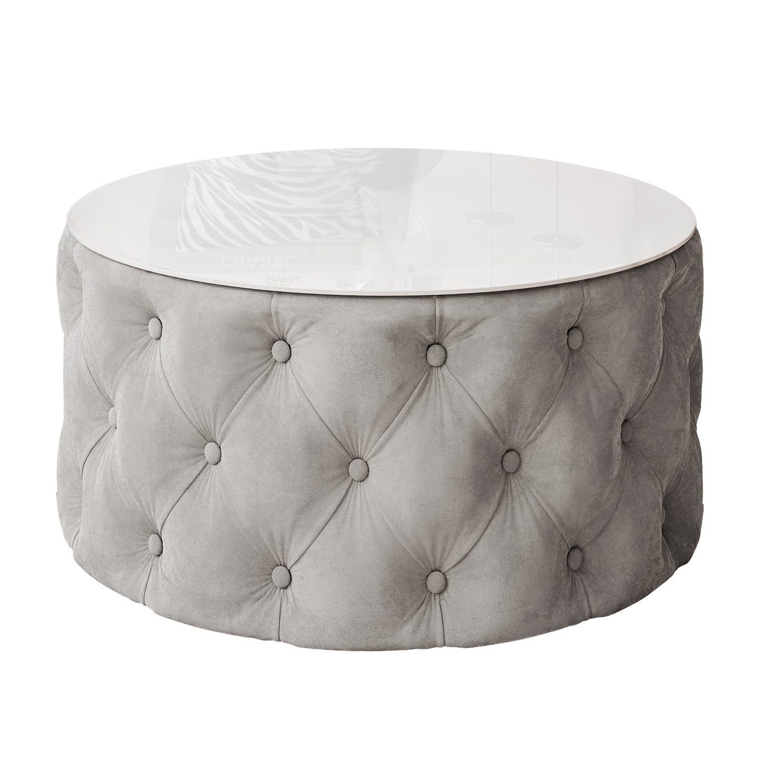 Lookway Couchtisch CHESTERFIELD 70 cm runder günstig online kaufen