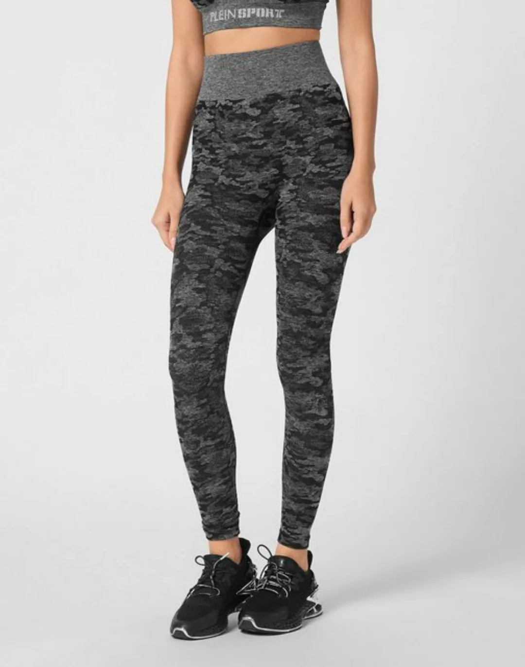 PLEIN SPORT Leggings Leggings Camouflage günstig online kaufen