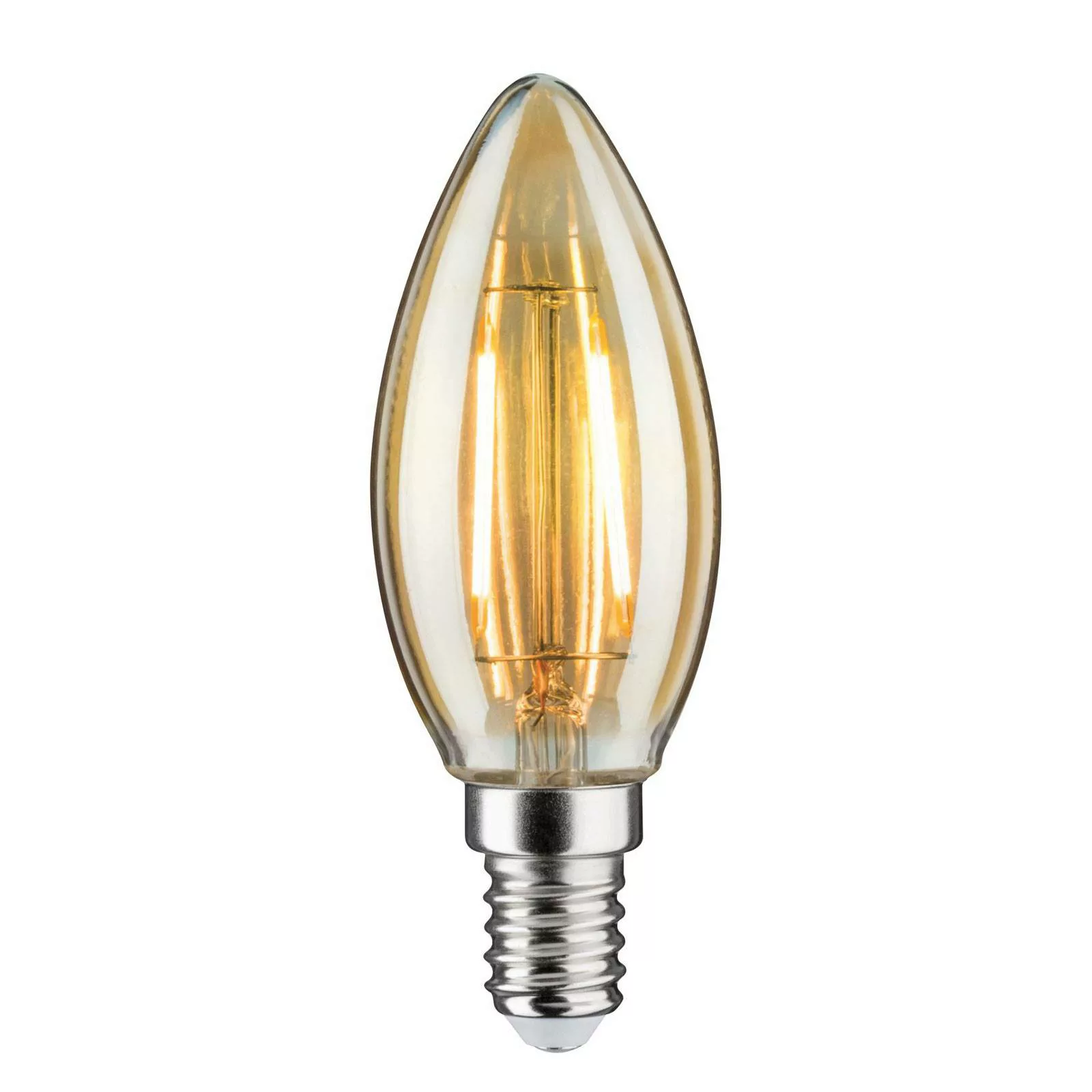 LED-Kerzenlampe E14 4,7W 2.500K gold, dimmbar günstig online kaufen