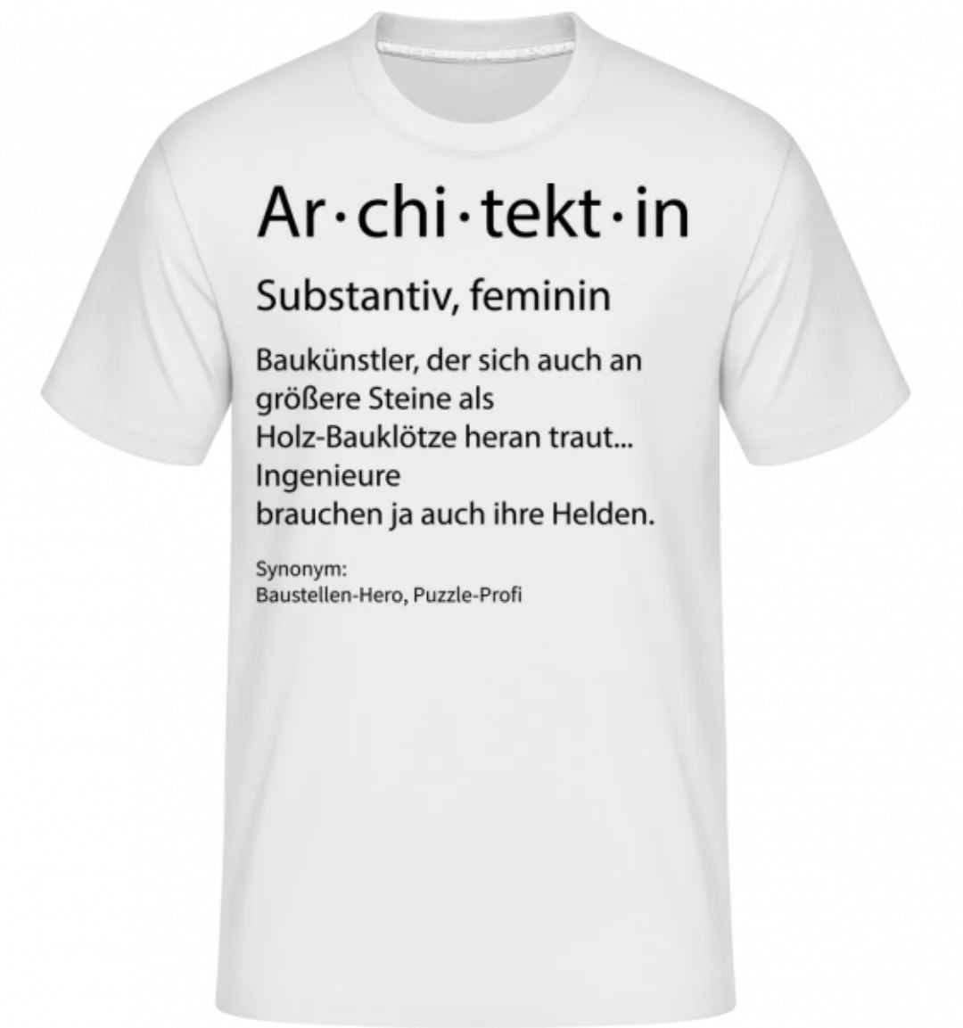 Architektin Quatsch Duden · Shirtinator Männer T-Shirt günstig online kaufen