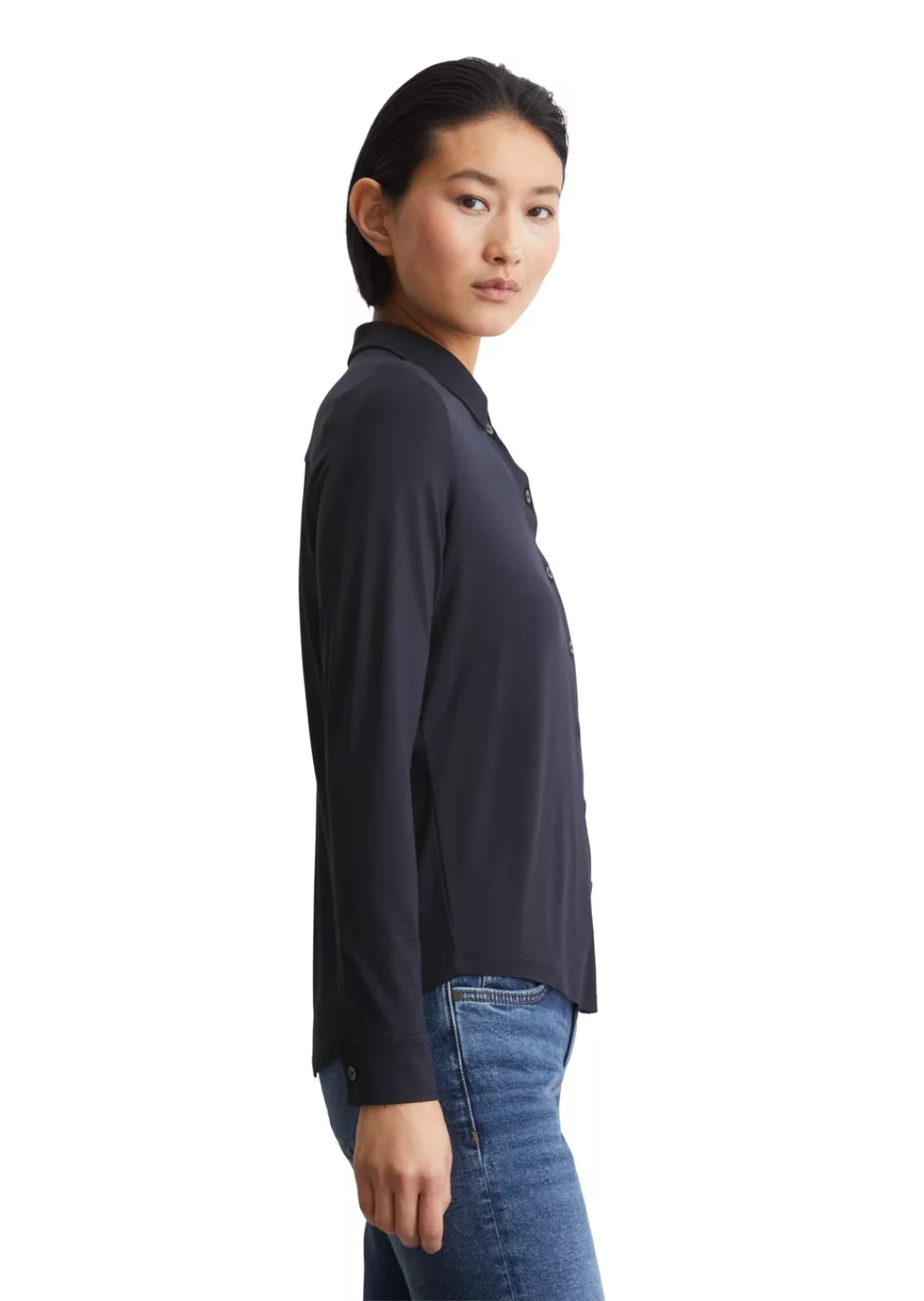 Marc OPolo Blusenshirt "aus LENZING™ ECOVERO™" günstig online kaufen