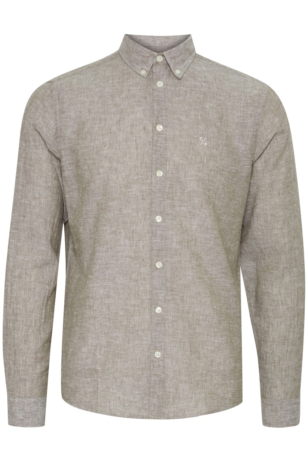 Casual Friday Langarmhemd CFAnton 0053 BD LS linen mix shirt Langarmhemd au günstig online kaufen