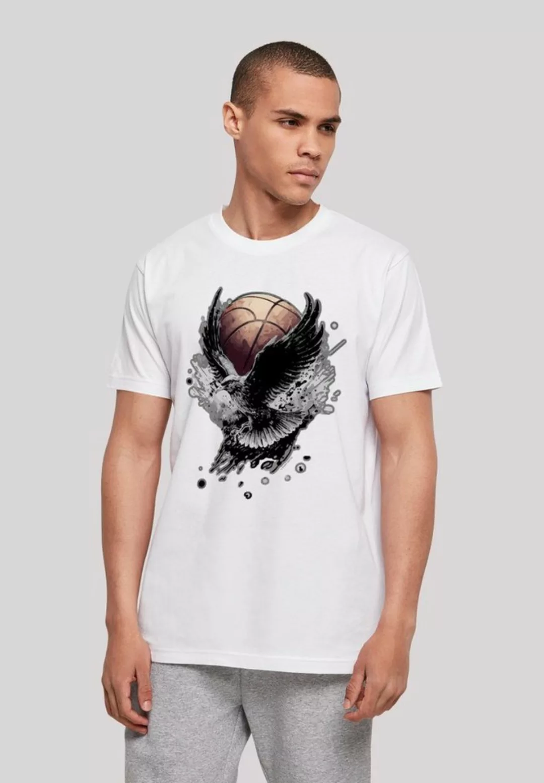 F4NT4STIC T-Shirt "Basketball Adler", Print günstig online kaufen