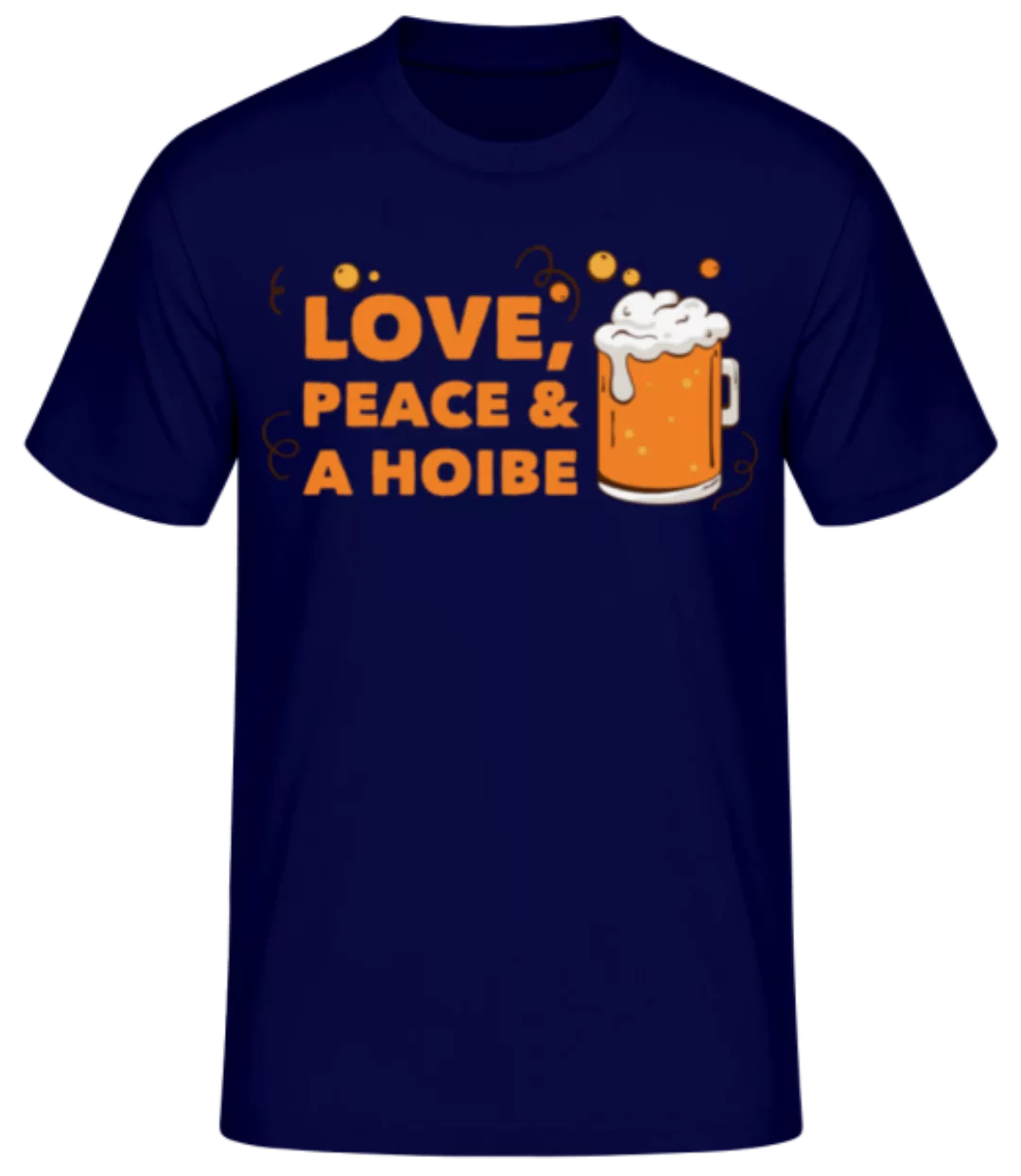 Love Peace Hoibe · Männer Basic T-Shirt günstig online kaufen