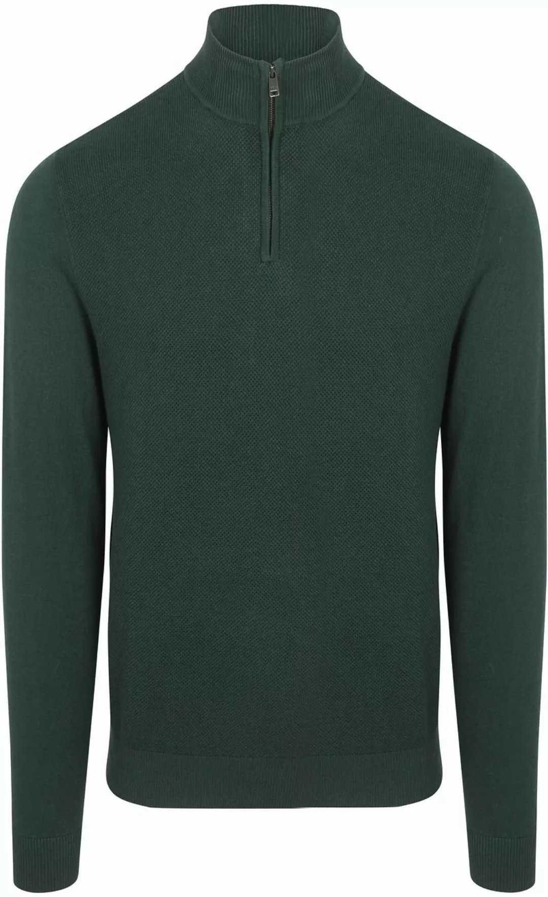 McGregor Half Zip Pullover Merinowolle Pine Grün - Größe XL günstig online kaufen