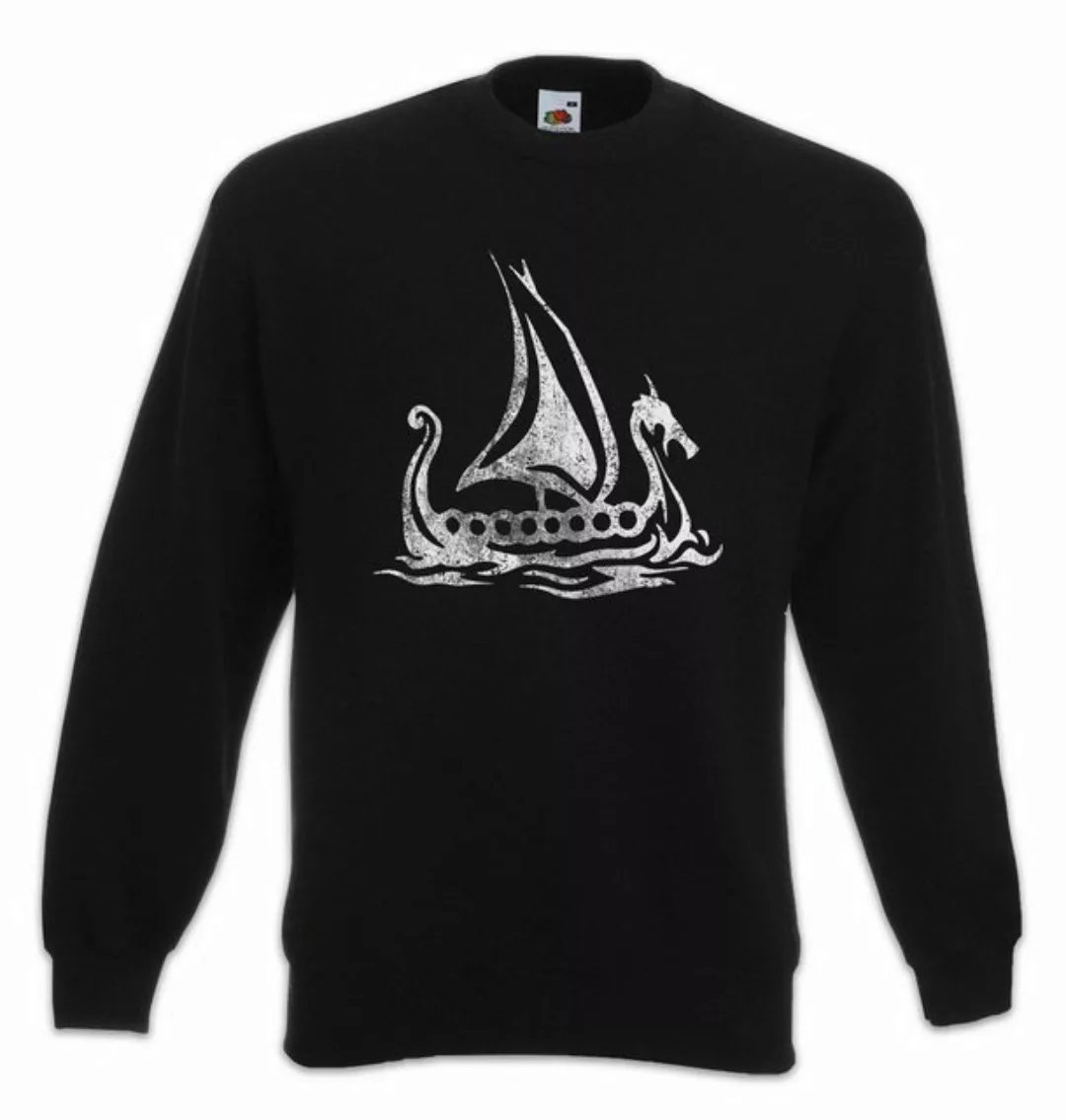 Urban Backwoods Sweatshirt Viking Ship IV Sweatshirt Drachenboot Runen Walh günstig online kaufen