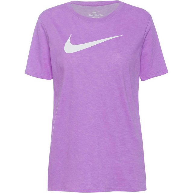 Nike T-Shirt Nike Dri-FIT Swoosh Damen Sportshirt günstig online kaufen