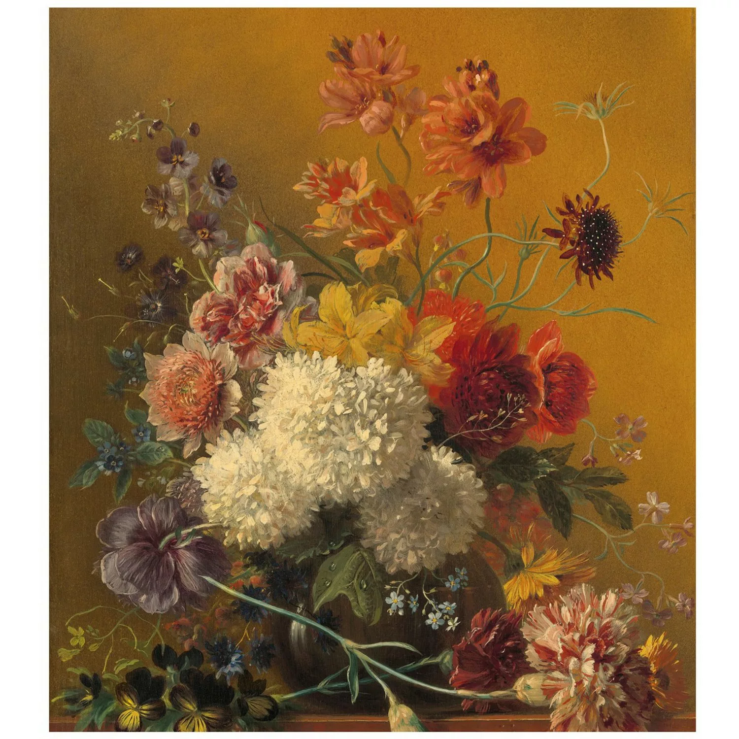 Art for the Home Fototapete Quinty flowers 280 x 250 cm günstig online kaufen