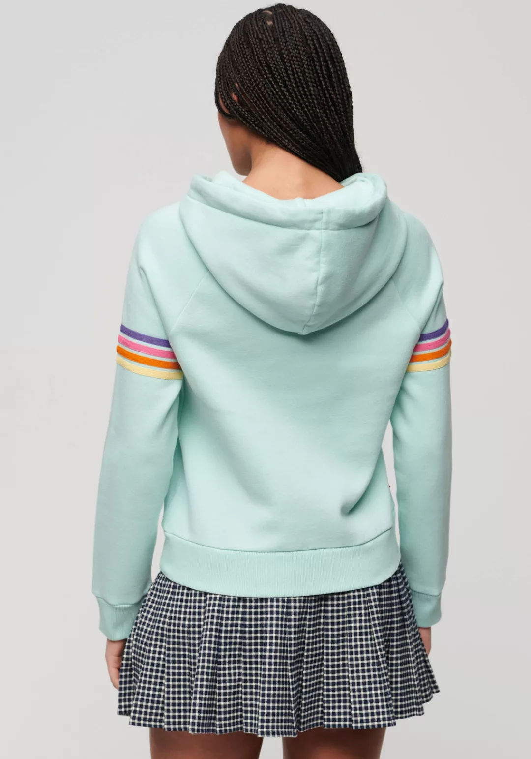 Superdry Kapuzensweatshirt RAINBOW STRIPE LOGO HOODIE günstig online kaufen