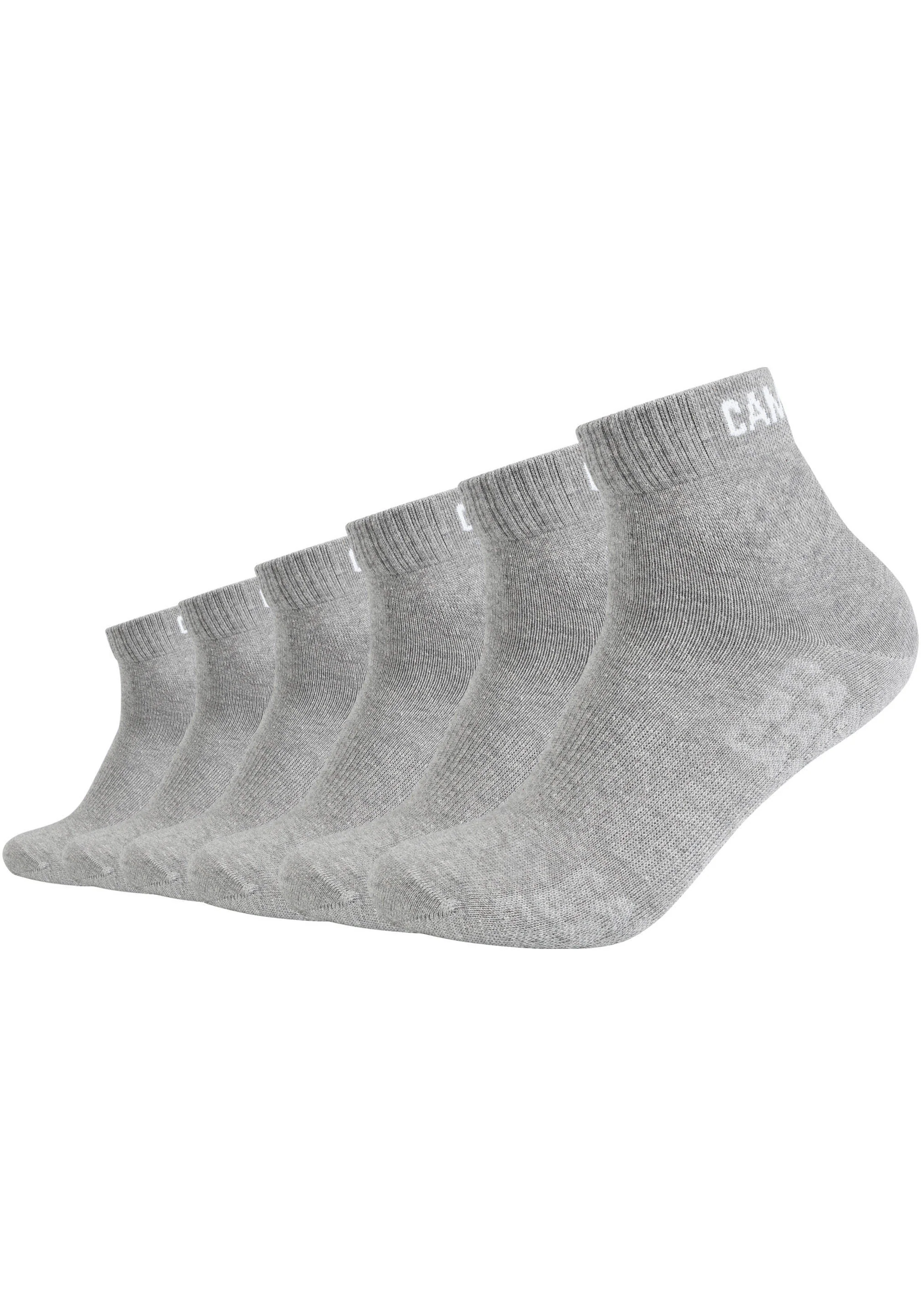 CAMP DAVID Kurzsocken "mesh ventilation", (6er Pack), mit dezentem Markenlo günstig online kaufen