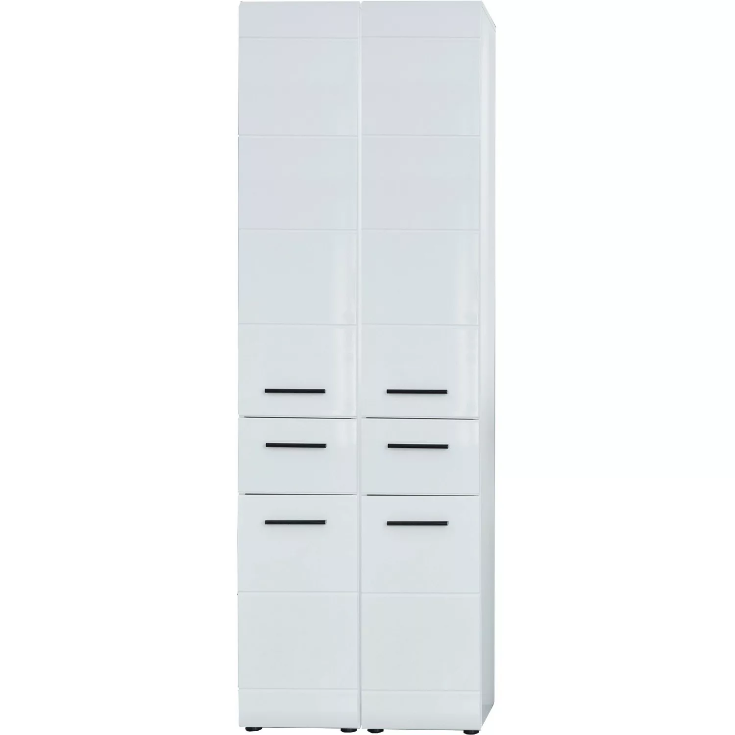 trendteam Hängeschrank Gloss (Badschrank 30x77 cm) weiß Hochglanz günstig online kaufen