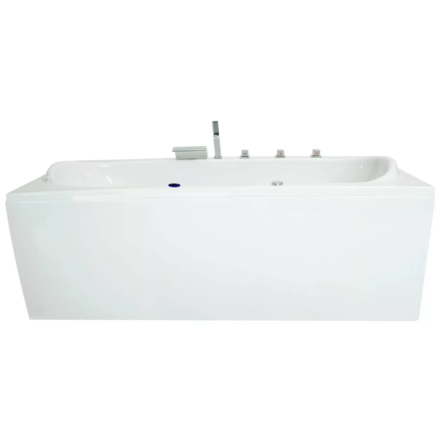 Basera® Indoor Whirlpool Badewanne Palau Basic 180 x 80 cm günstig online kaufen