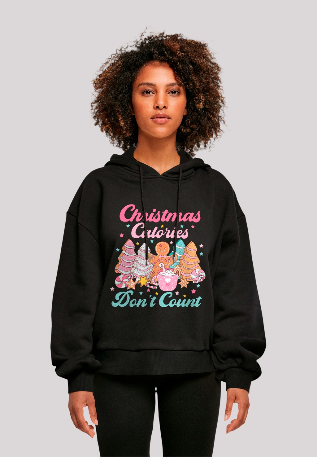 F4NT4STIC Kapuzenpullover "Weihnachten Calories Dont Count Candy", Premium günstig online kaufen