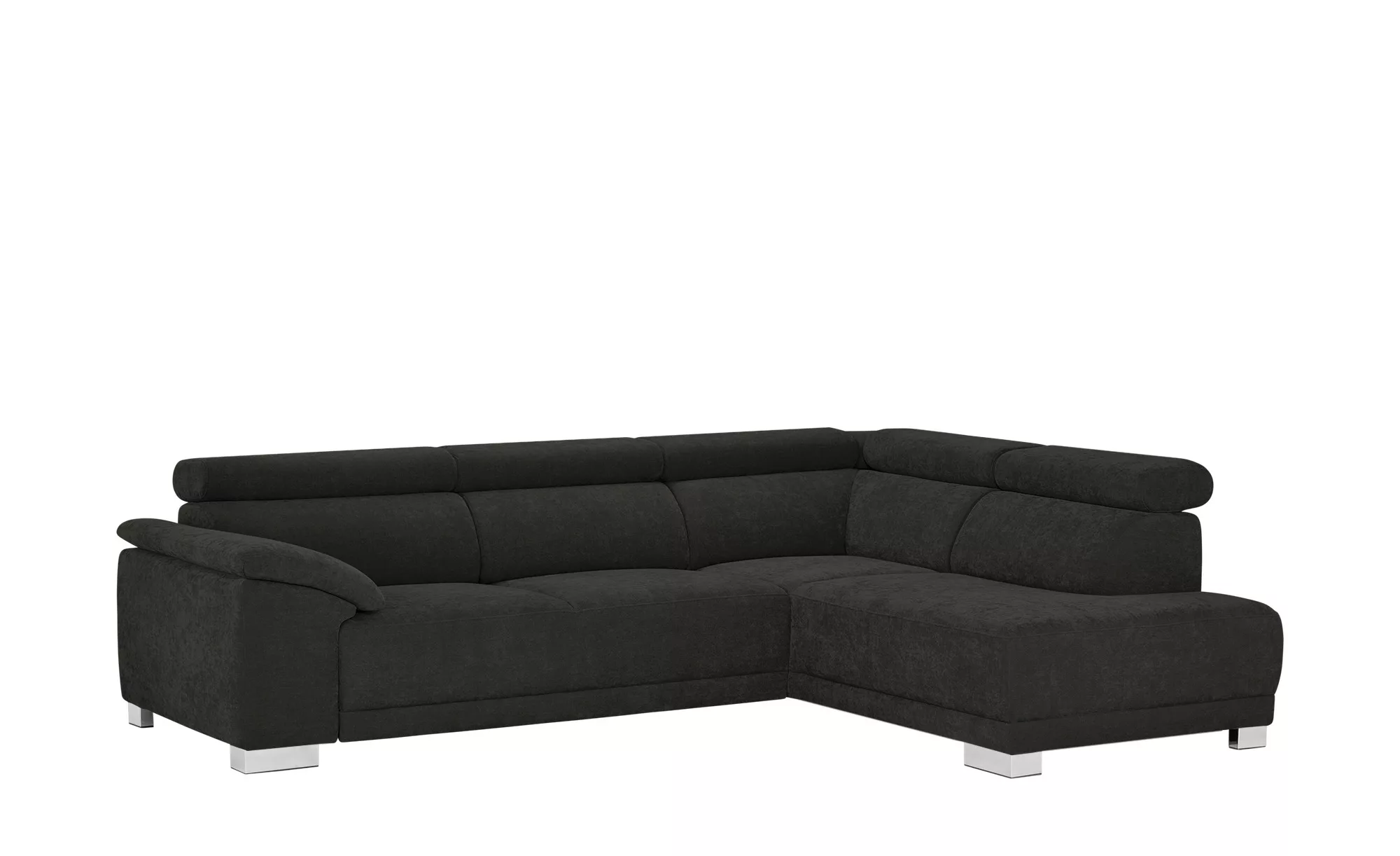 Jette Home Ecksofa  Chocolo ¦ schwarz ¦ Maße (cm): B: 270 H: 76 T: 205 Pols günstig online kaufen