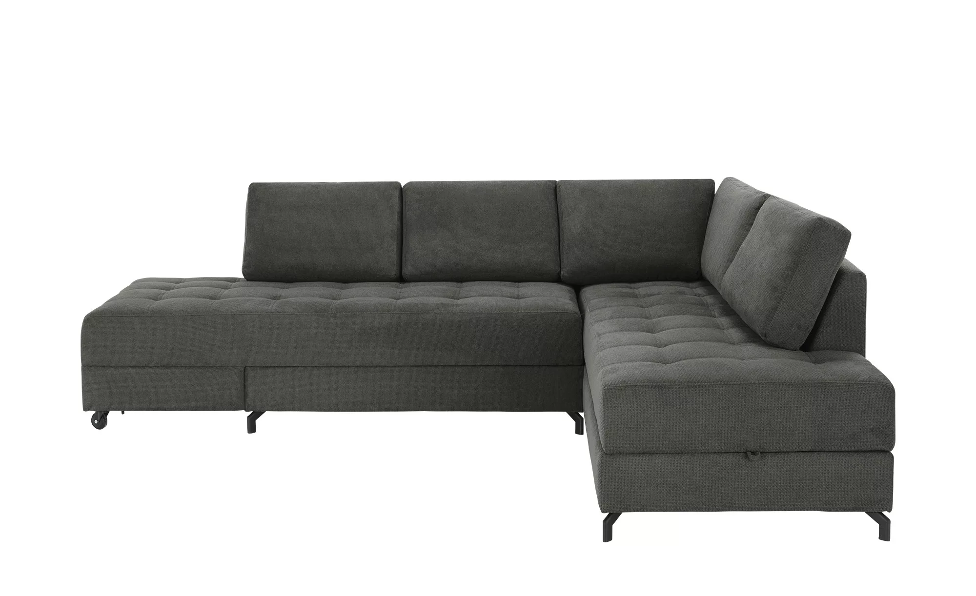 smart Ecksofa  Carla ¦ schwarz ¦ Maße (cm): B: 291 H: 88 T: 222 Polstermöbe günstig online kaufen