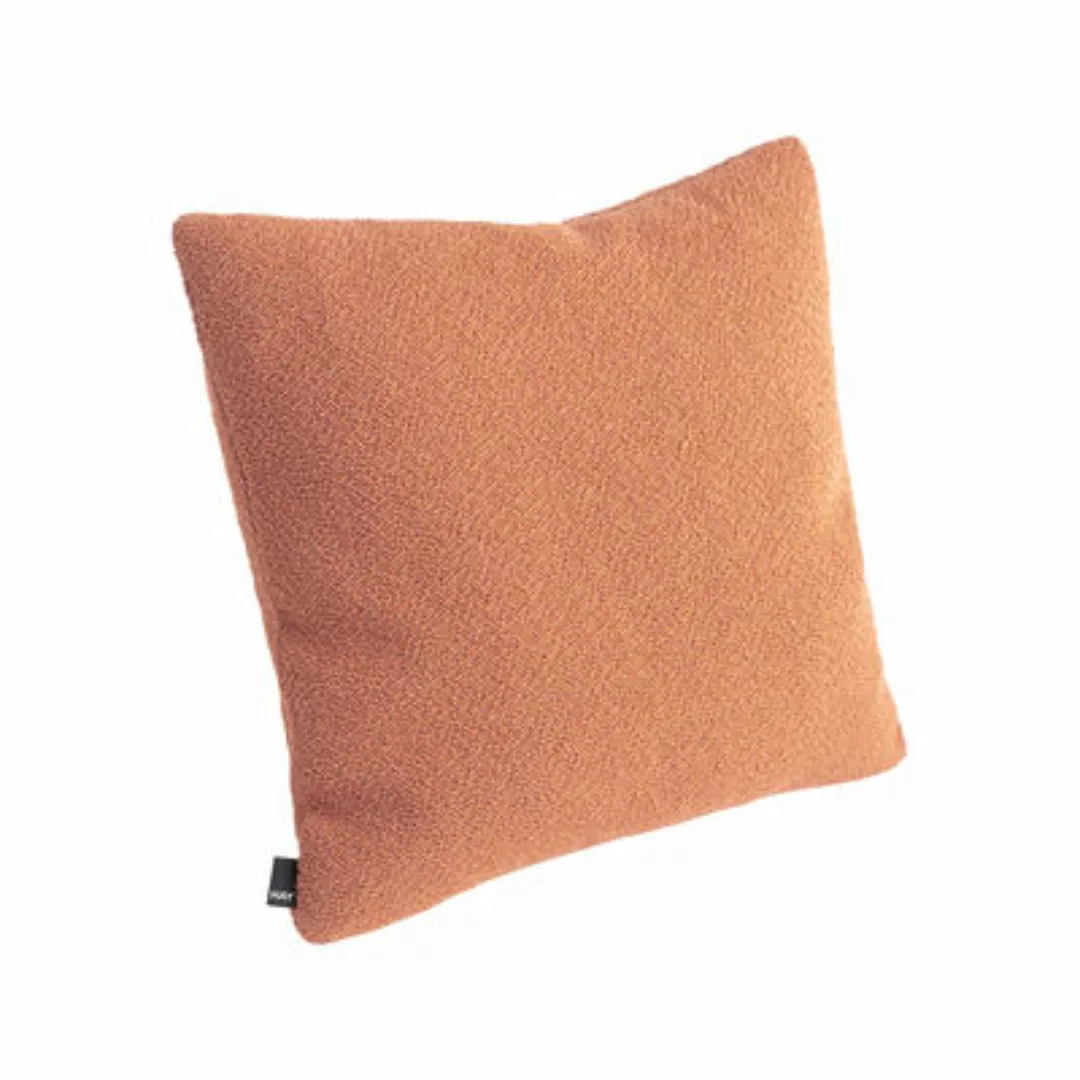Kissen Texture textil orange / 50 x 50 cm - Hay - Orange günstig online kaufen