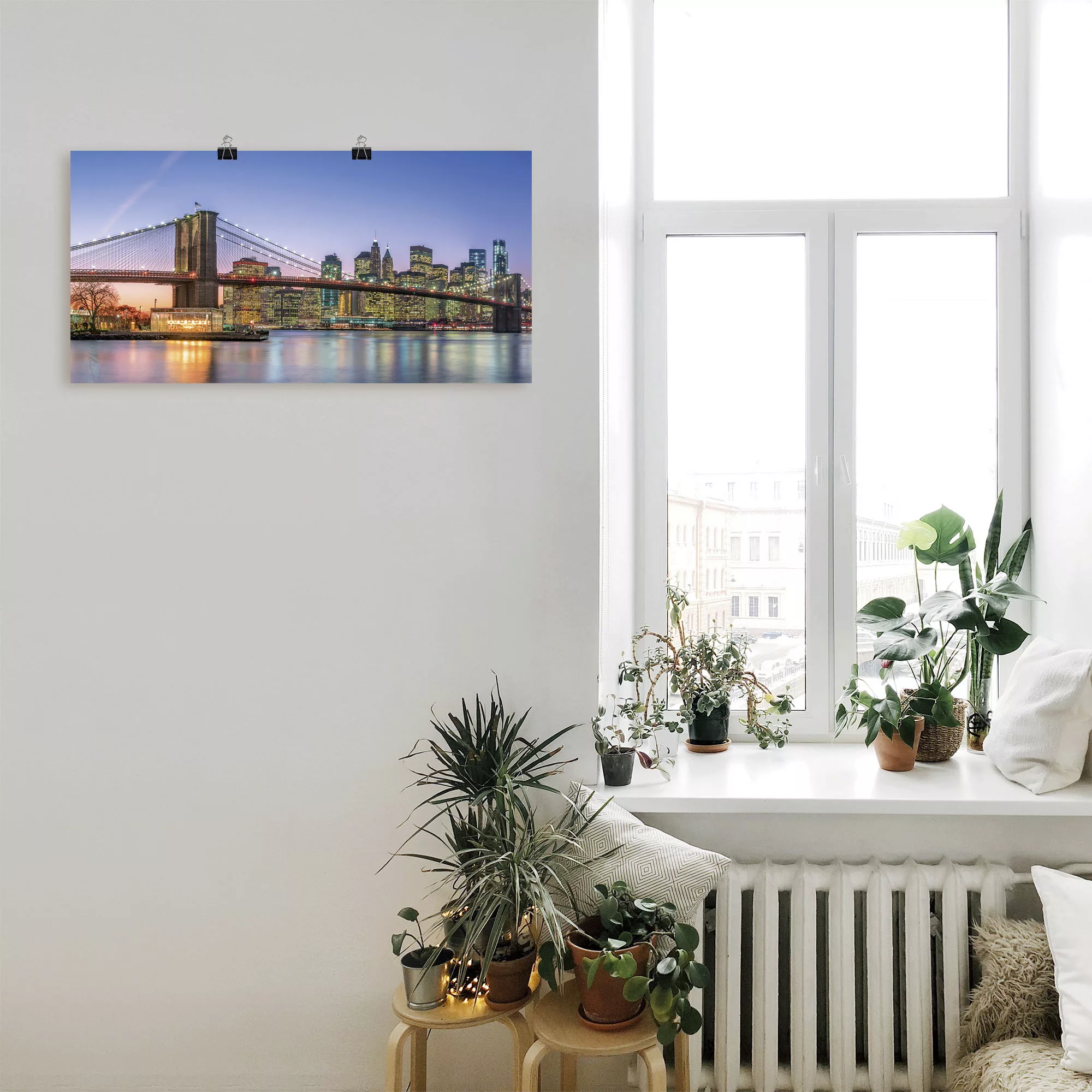 Artland Wandbild "Skyline New York City", New York, (1 St.), als Alubild, O günstig online kaufen