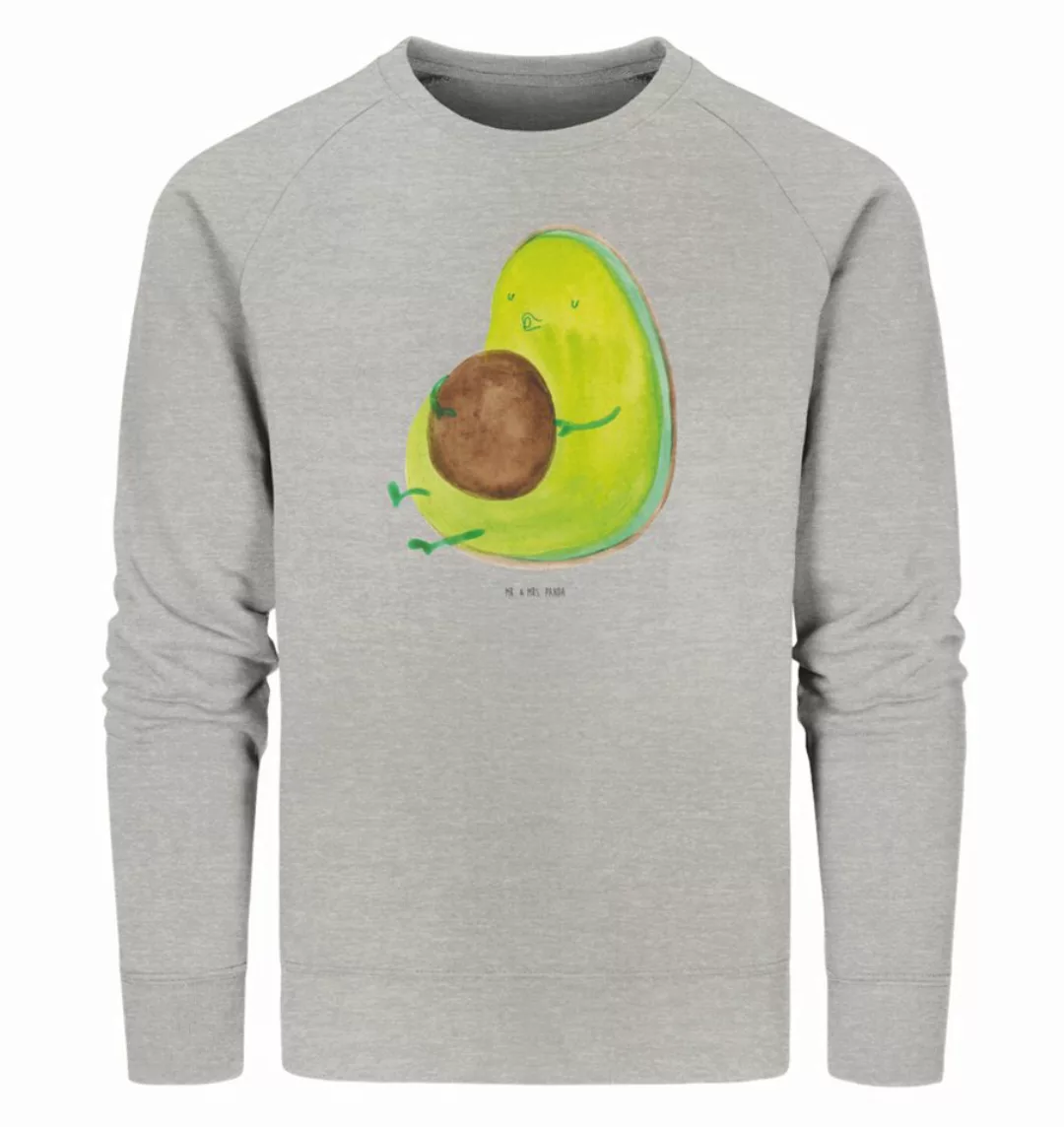 Mr. & Mrs. Panda Longpullover Größe L Avocado Pfeifen - Heather Grey - Gesc günstig online kaufen