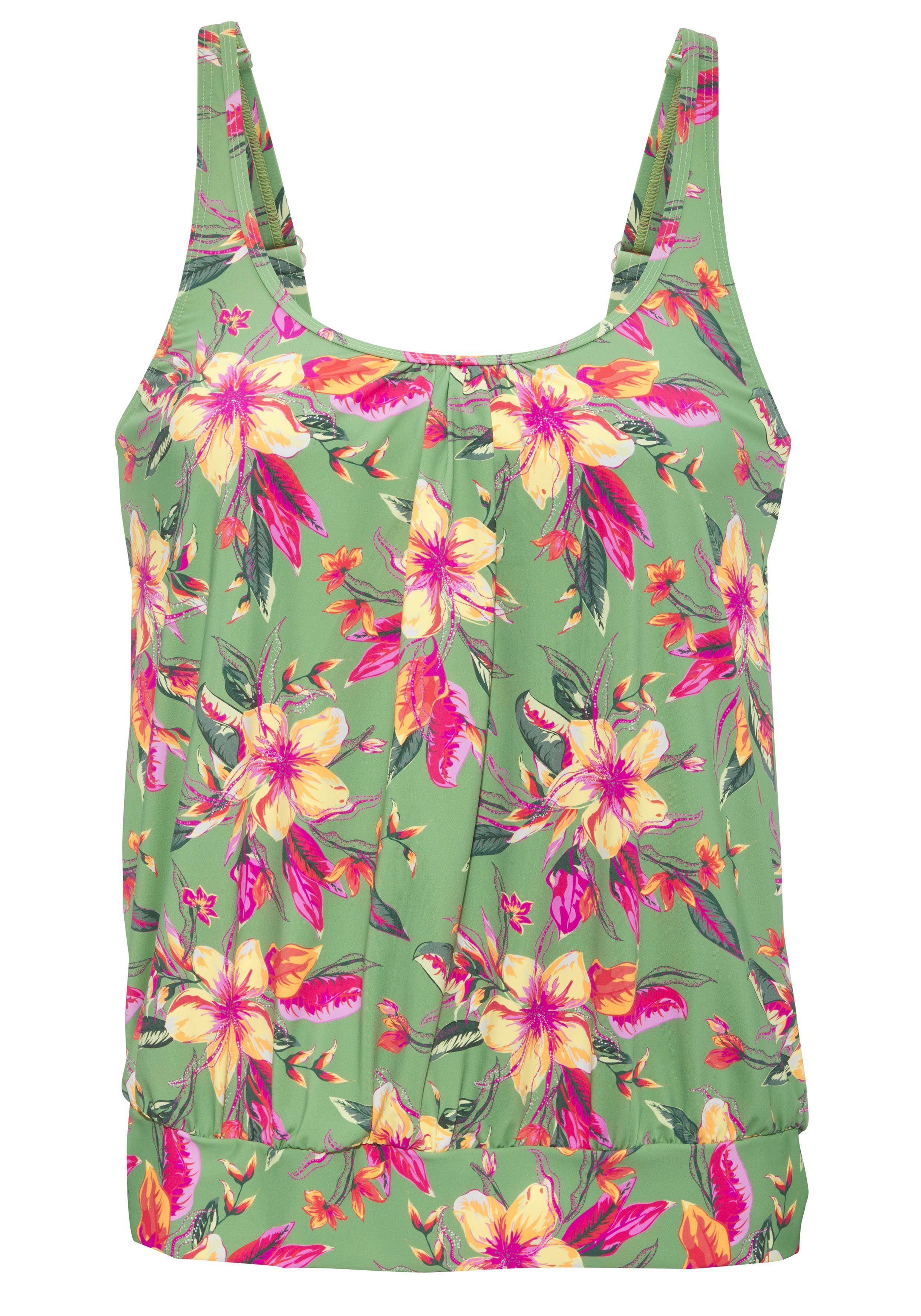 LASCANA Tankini-Top Malia, mit lockerem Schnit günstig online kaufen