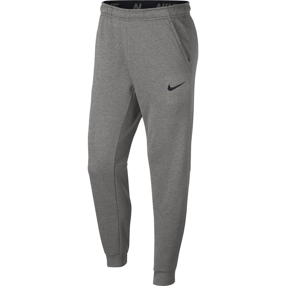 Nike Therma Tapered Tall Lange Hosen S Dark Grey Heather / Black günstig online kaufen