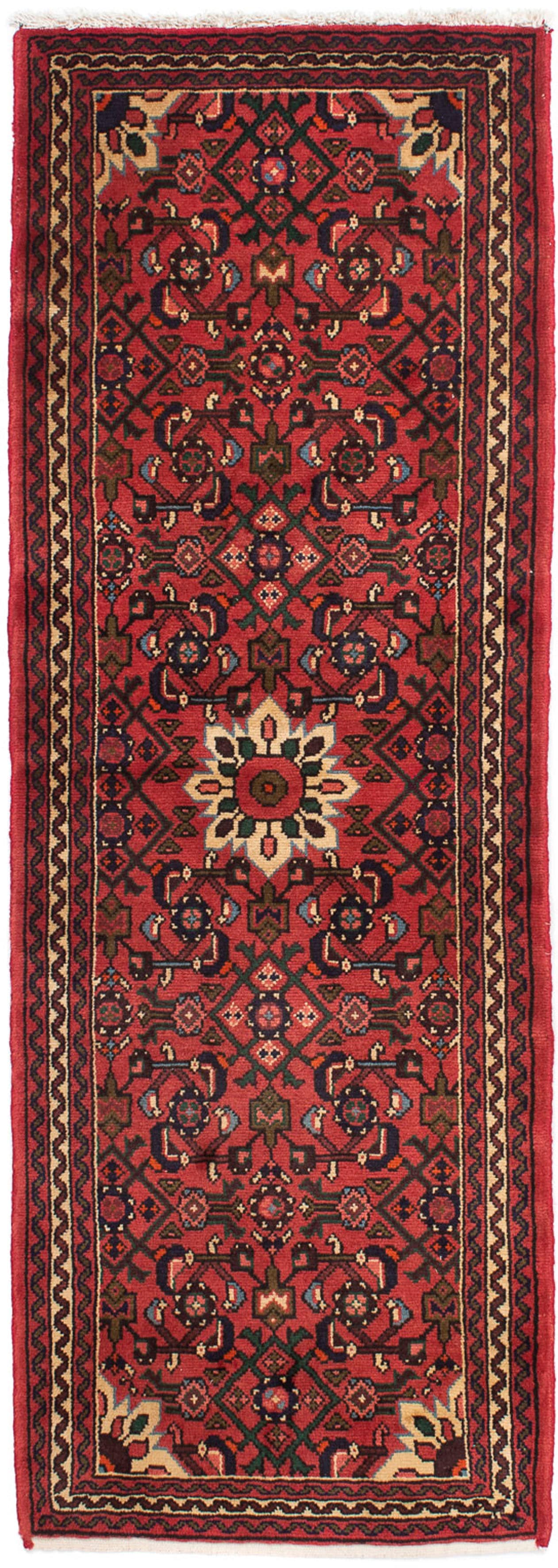 morgenland Orientteppich »Perser - Nomadic - 195 x 72 cm - dunkelrot«, rech günstig online kaufen