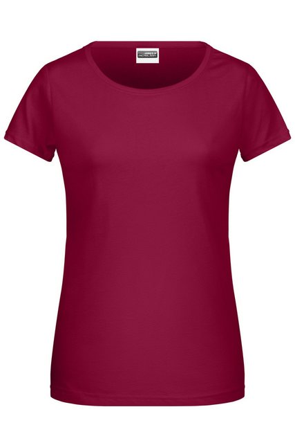 James & Nicholson T-Shirt Leicht tailliertes klassisches Damen basic T-Shir günstig online kaufen