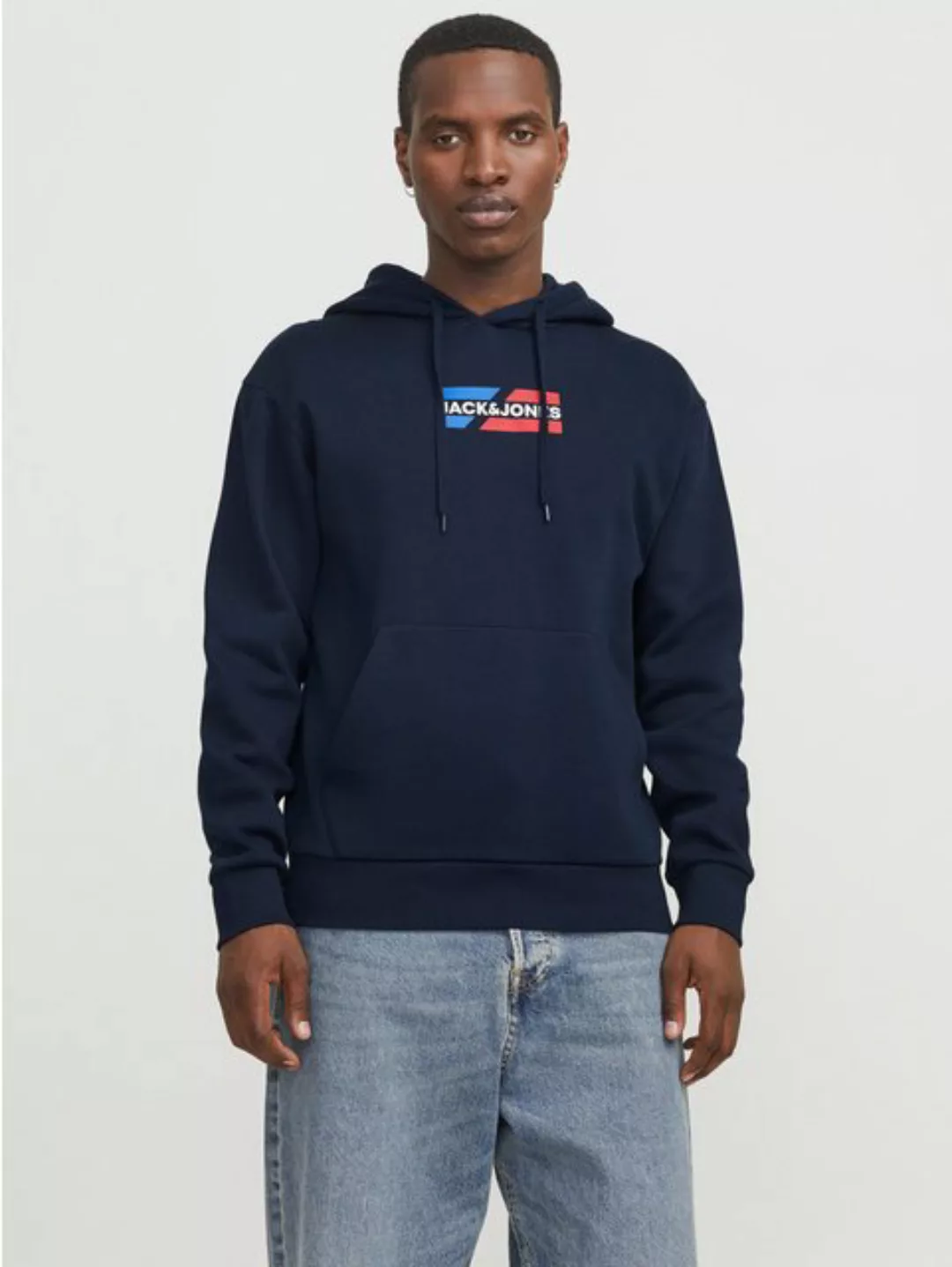 Jack & Jones Kapuzensweatshirt JJECORP GRAPHIC SWEAT HOOD NOOS mit Logo Pri günstig online kaufen