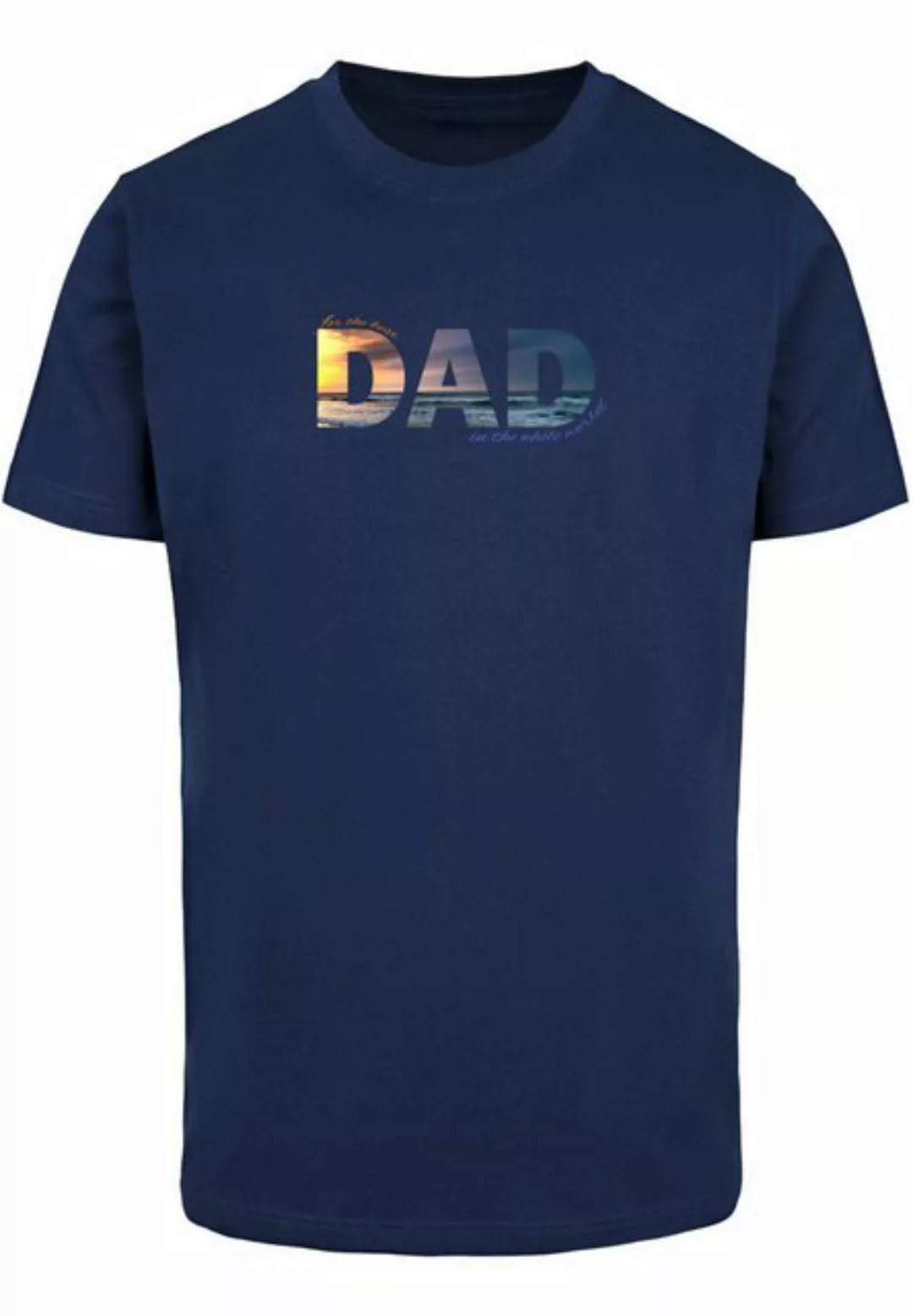 Merchcode T-Shirt Merchcode Herren For The Best Dad T-Shirt Round Neck (1-t günstig online kaufen