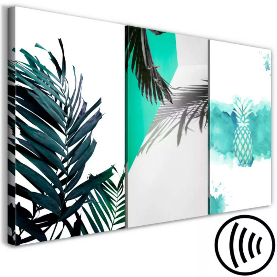 Wandbild Palm Paradise (3 Parts) XXL günstig online kaufen