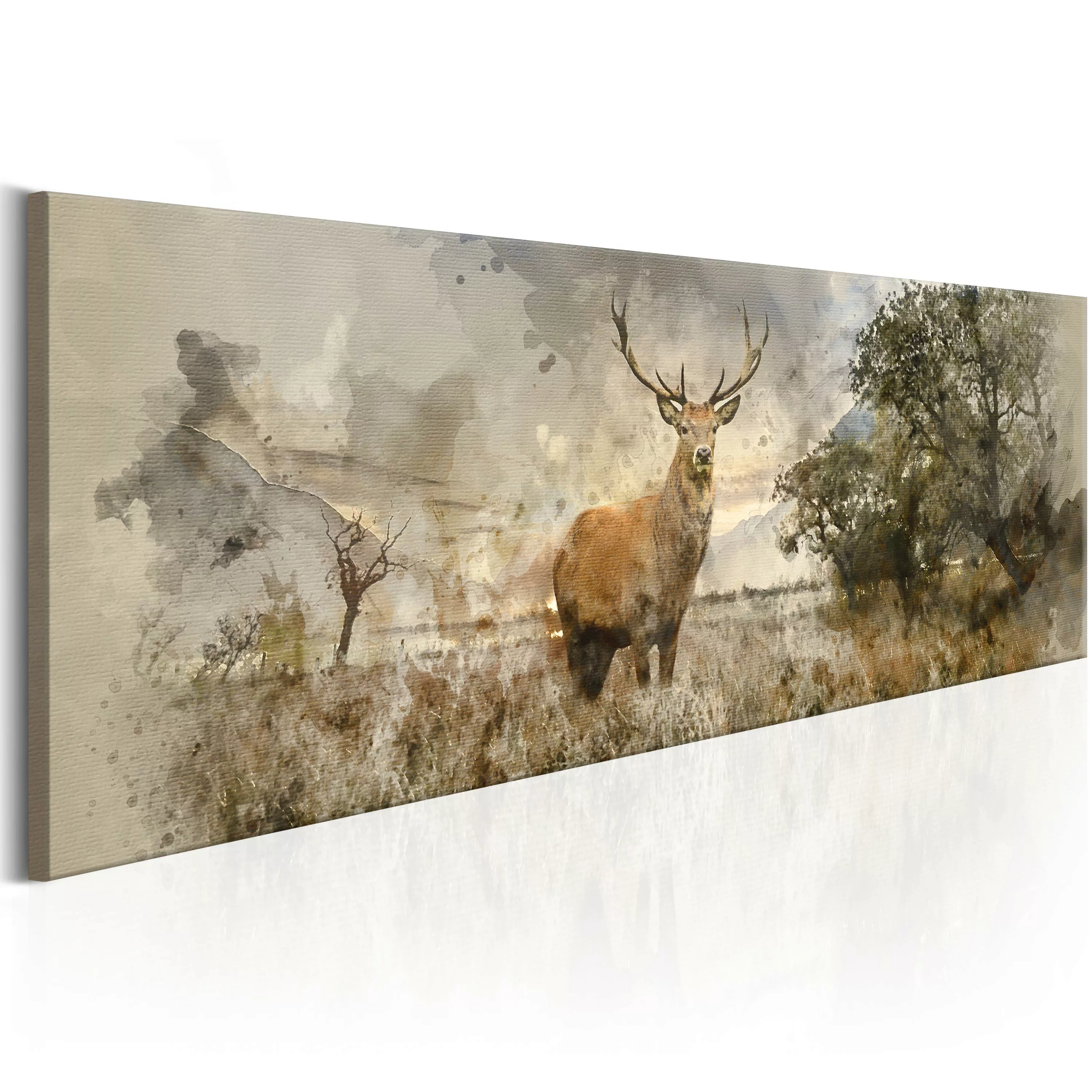 Wandbild - Watercolour Deer günstig online kaufen