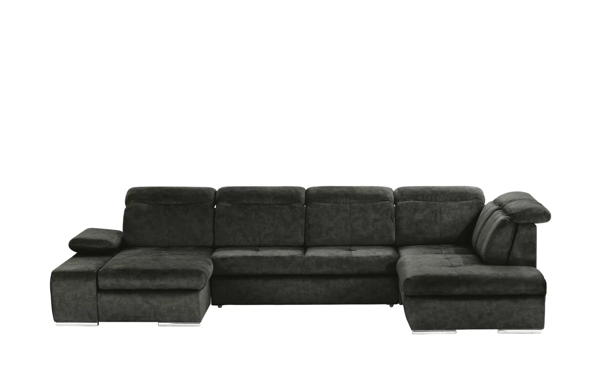 switch Wohnlandschaft  Avilla - grau - 86 cm - Polstermöbel > Sofas > Wohnl günstig online kaufen