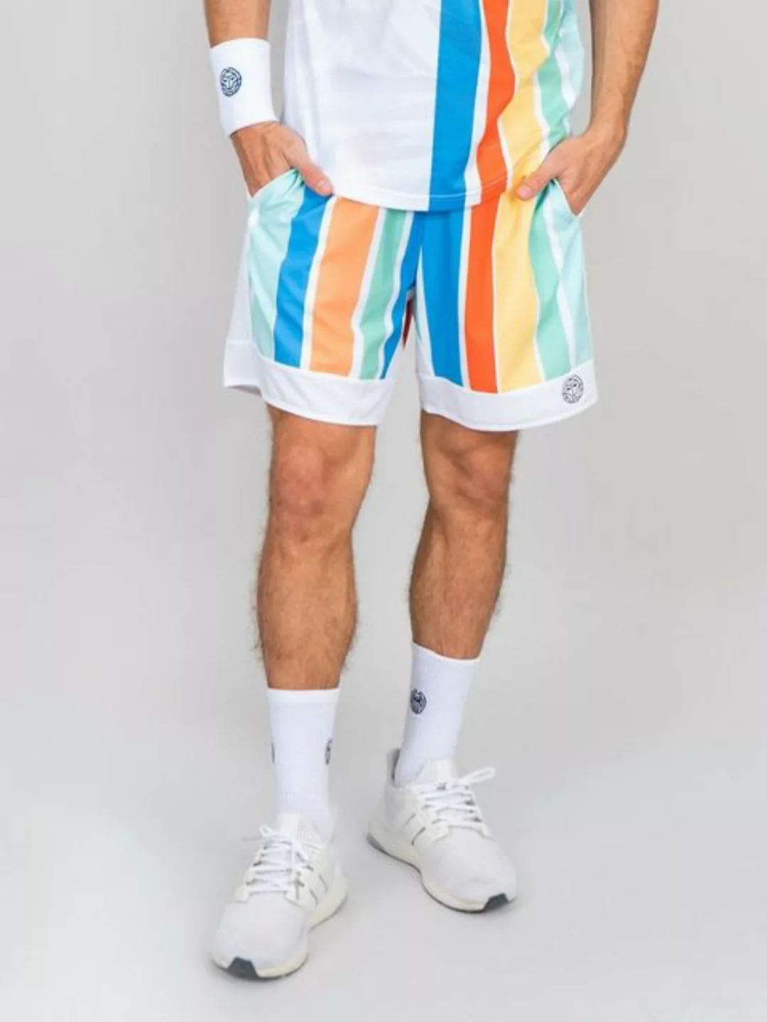 BIDI BADU Shorts Paris Tennishose für Herren bunt günstig online kaufen