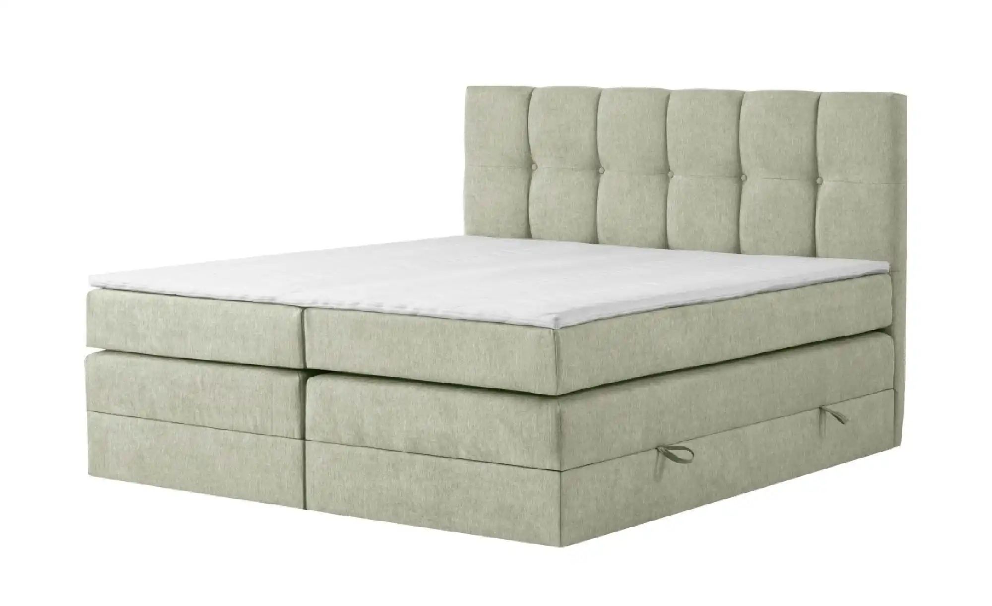 Boxspringbett mit Bettkasten Leeds ¦ grün ¦ Maße (cm): B: 180 H: 121 Betten günstig online kaufen